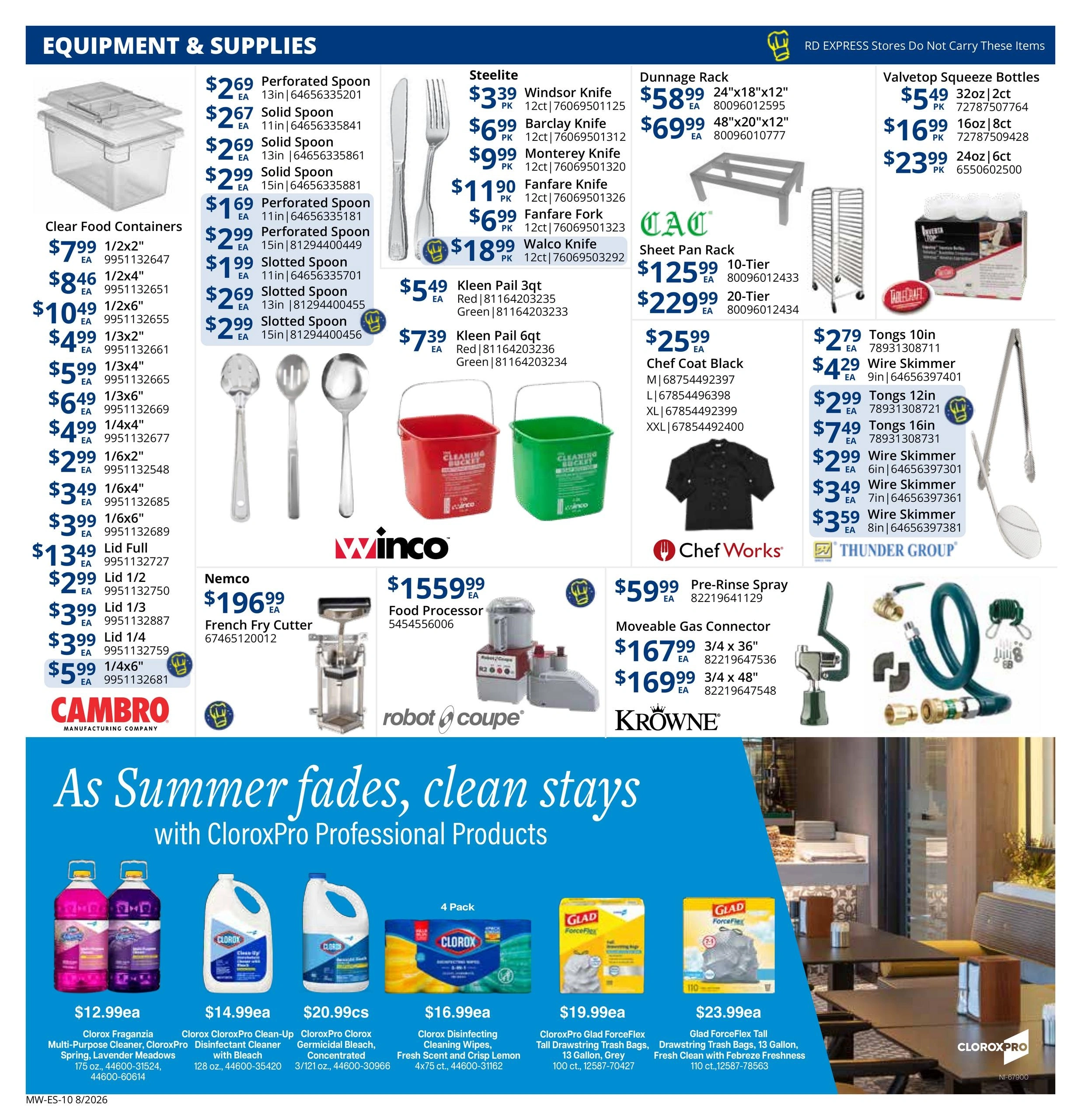 Restaurant Depot flyer page 10