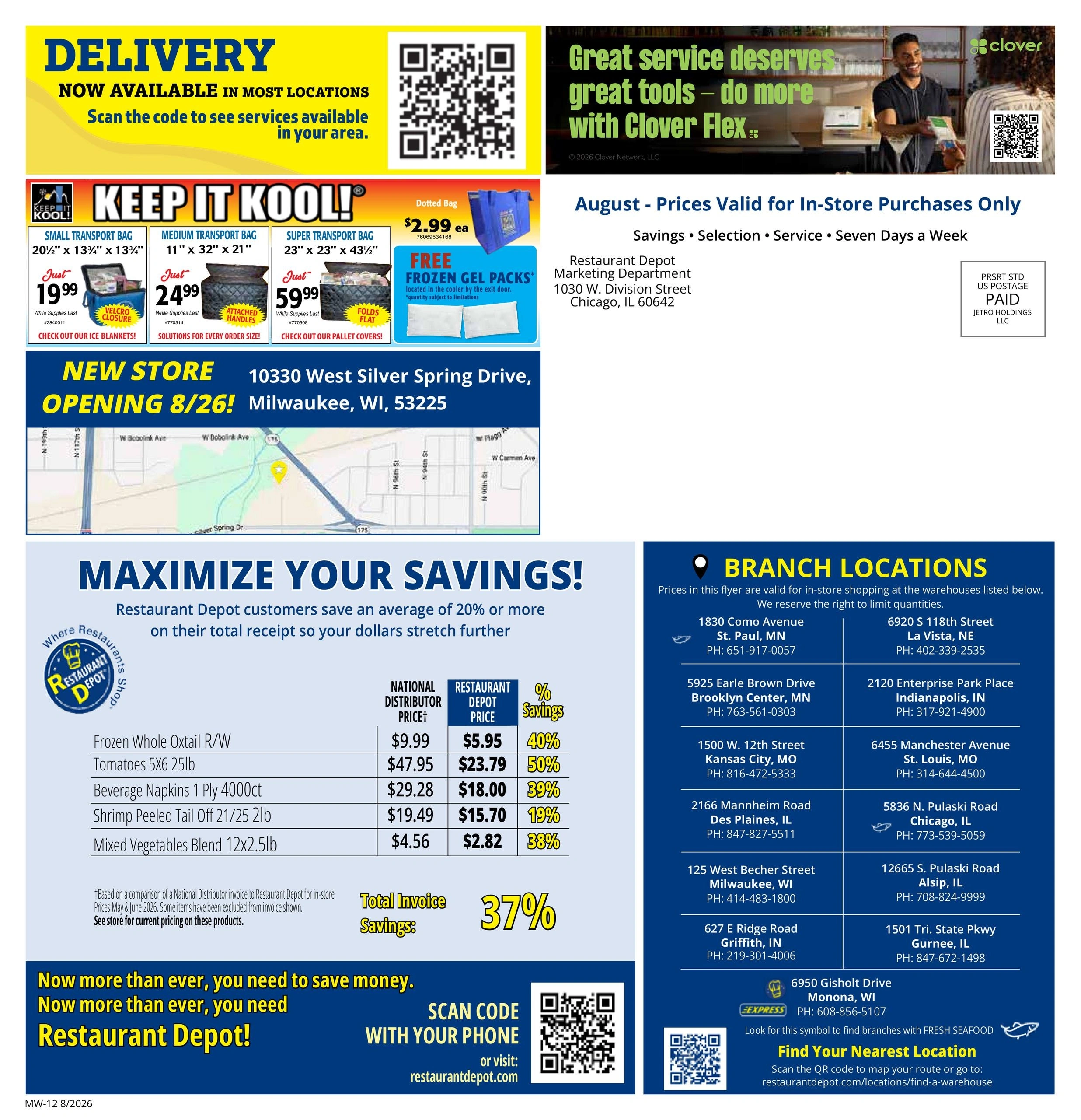 Restaurant Depot flyer page 12