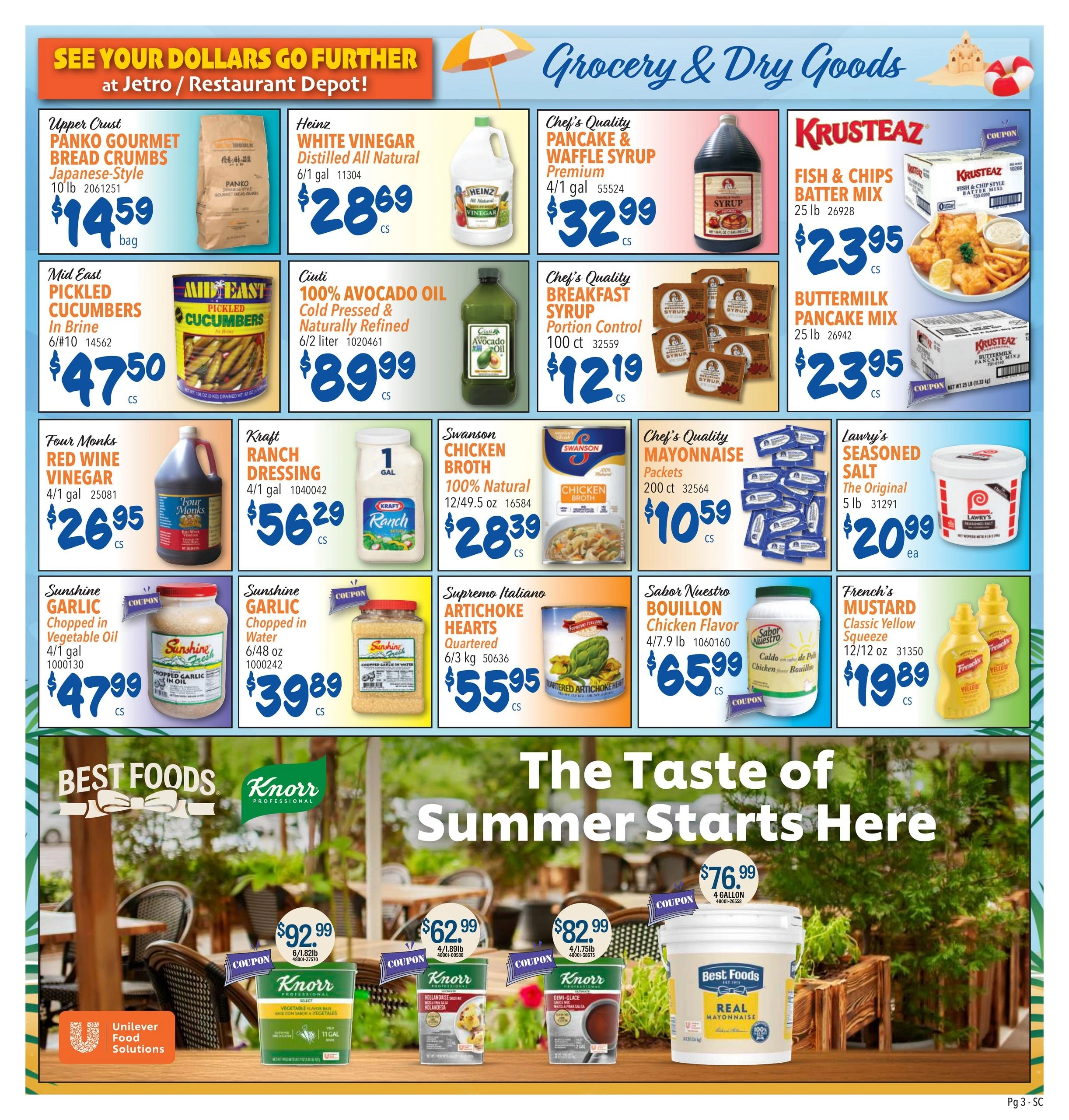 Restaurant Depot flyer page 3