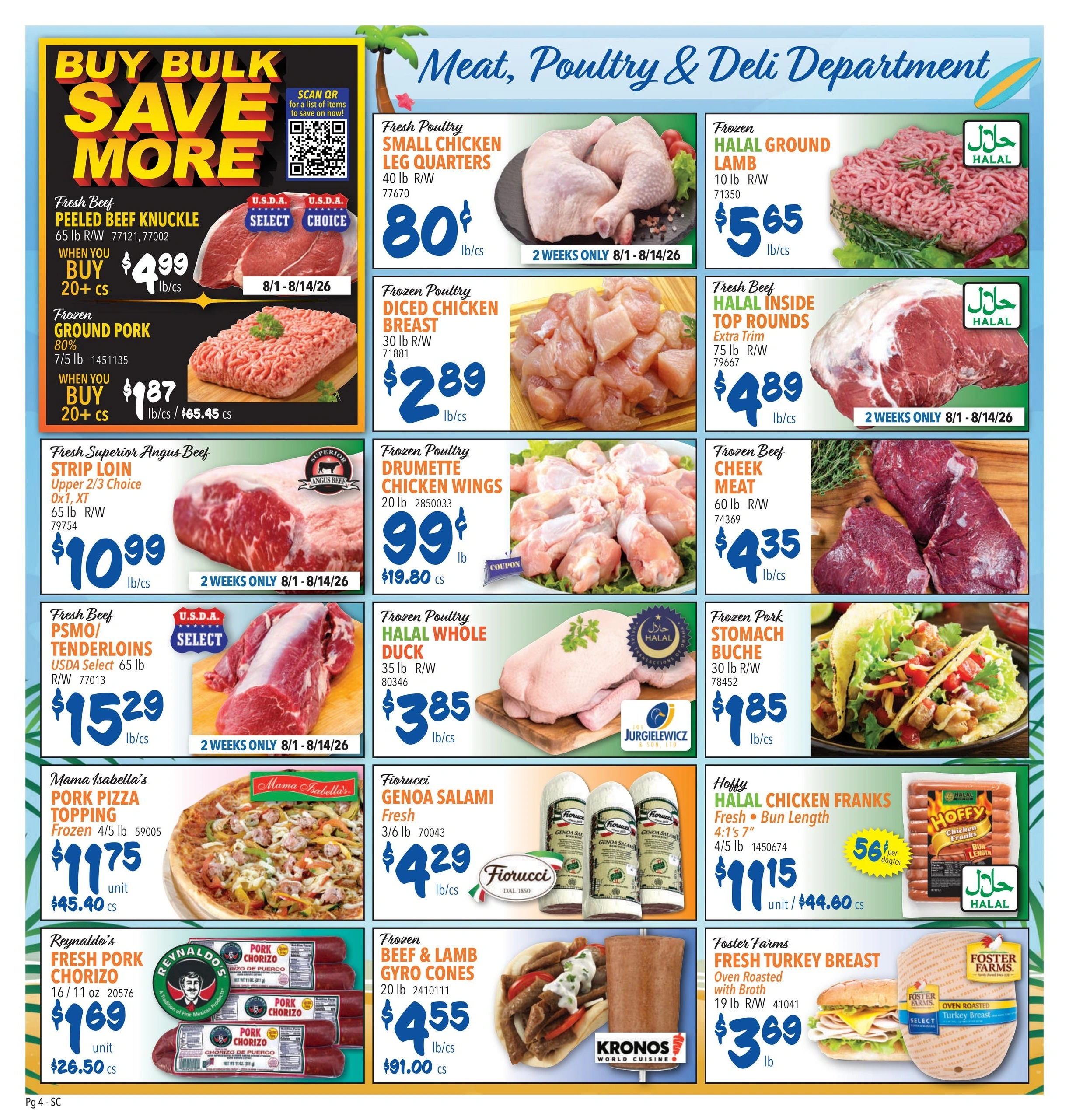 Restaurant Depot flyer page 4