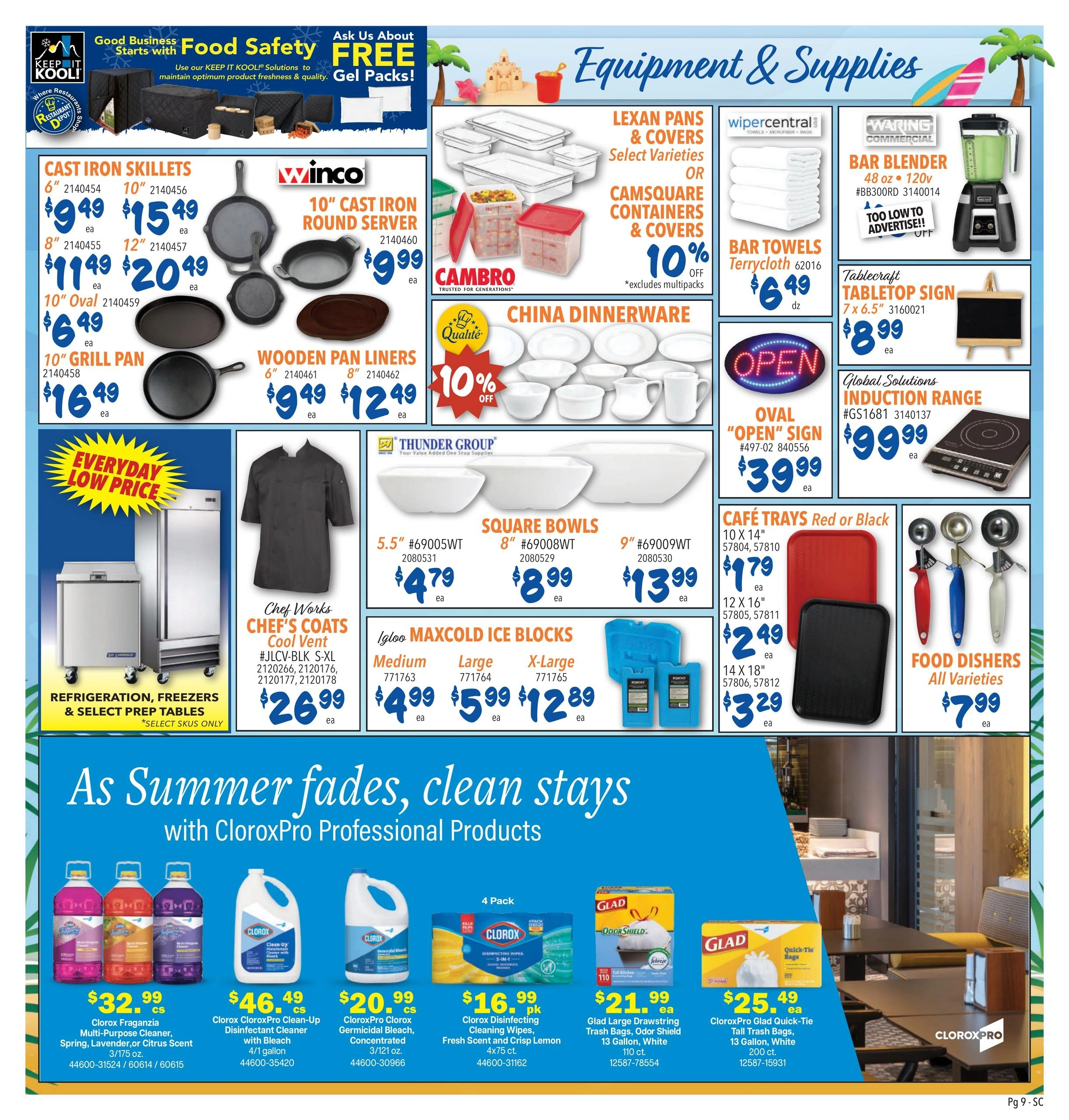 Restaurant Depot flyer page 9
