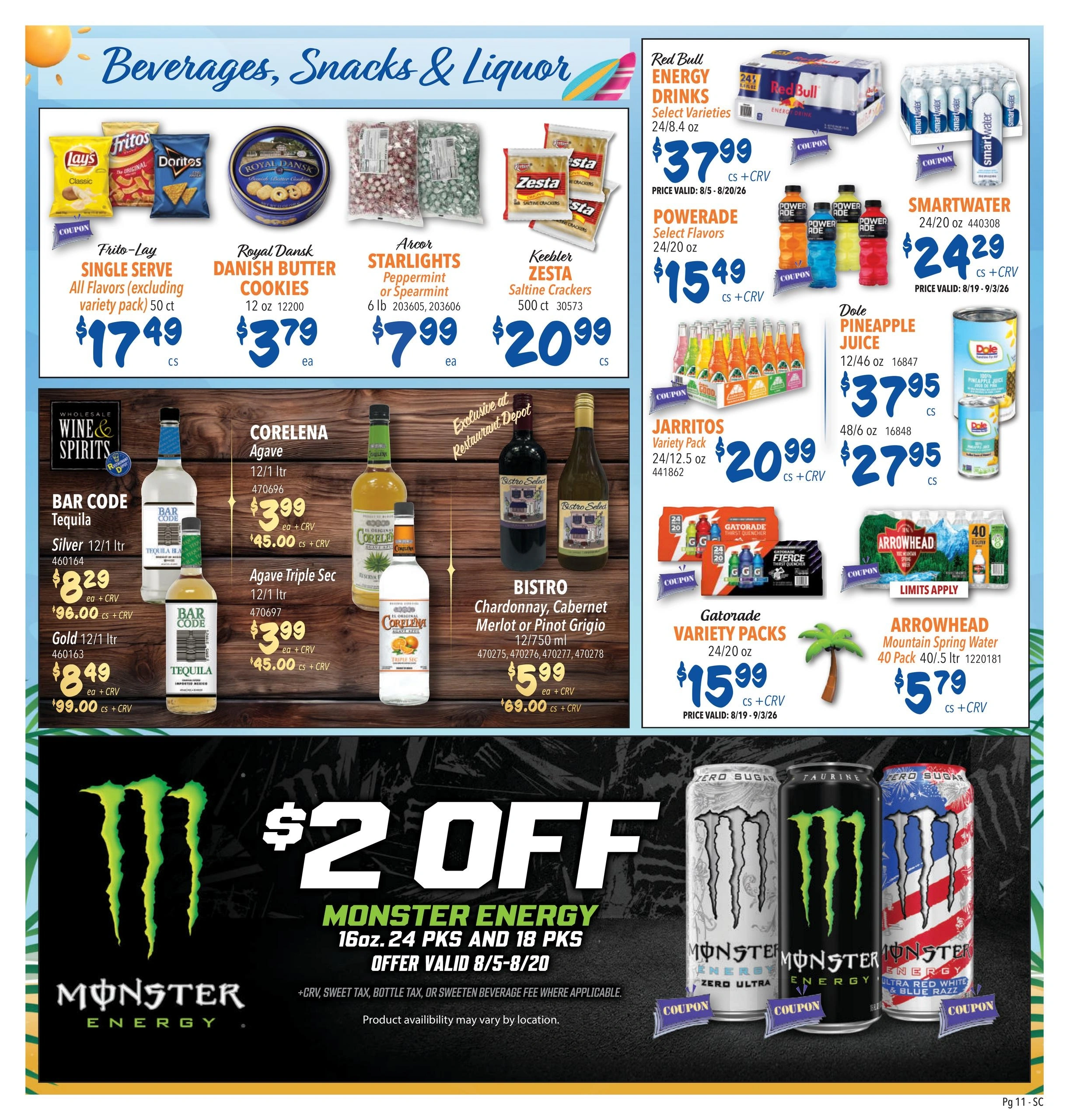 Restaurant Depot flyer page 11