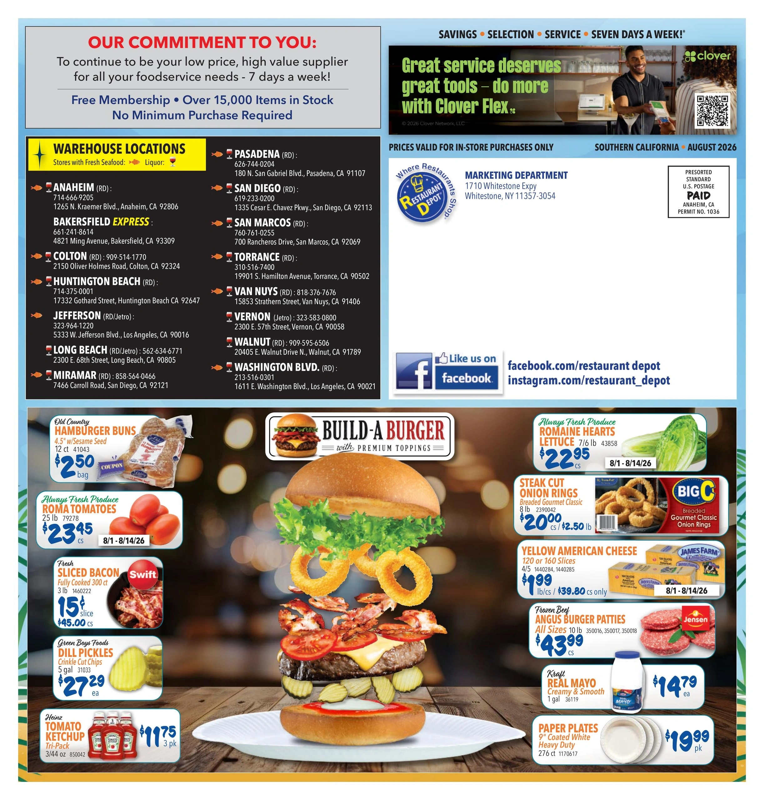 Restaurant Depot flyer page 12