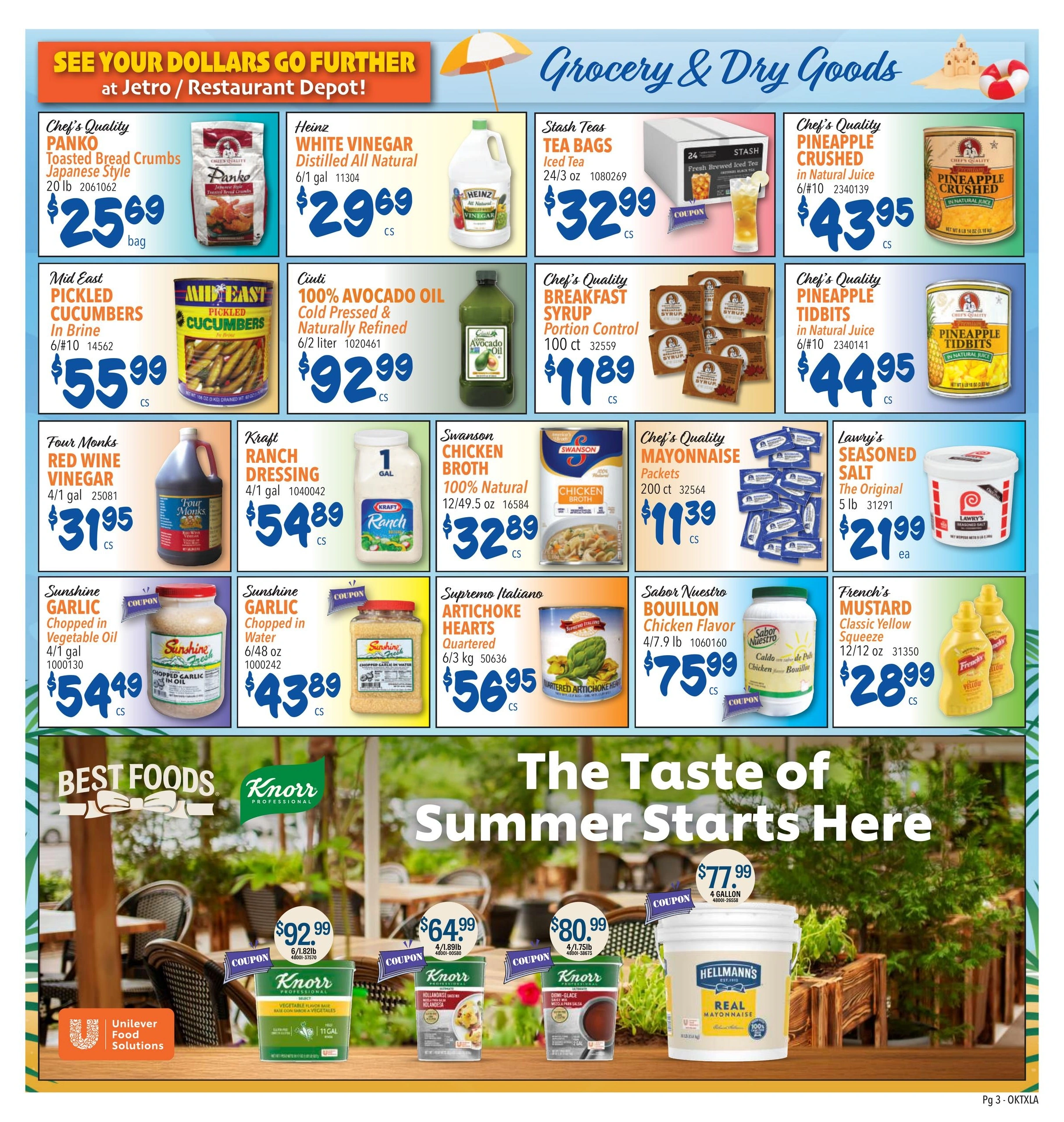 Restaurant Depot flyer page 3