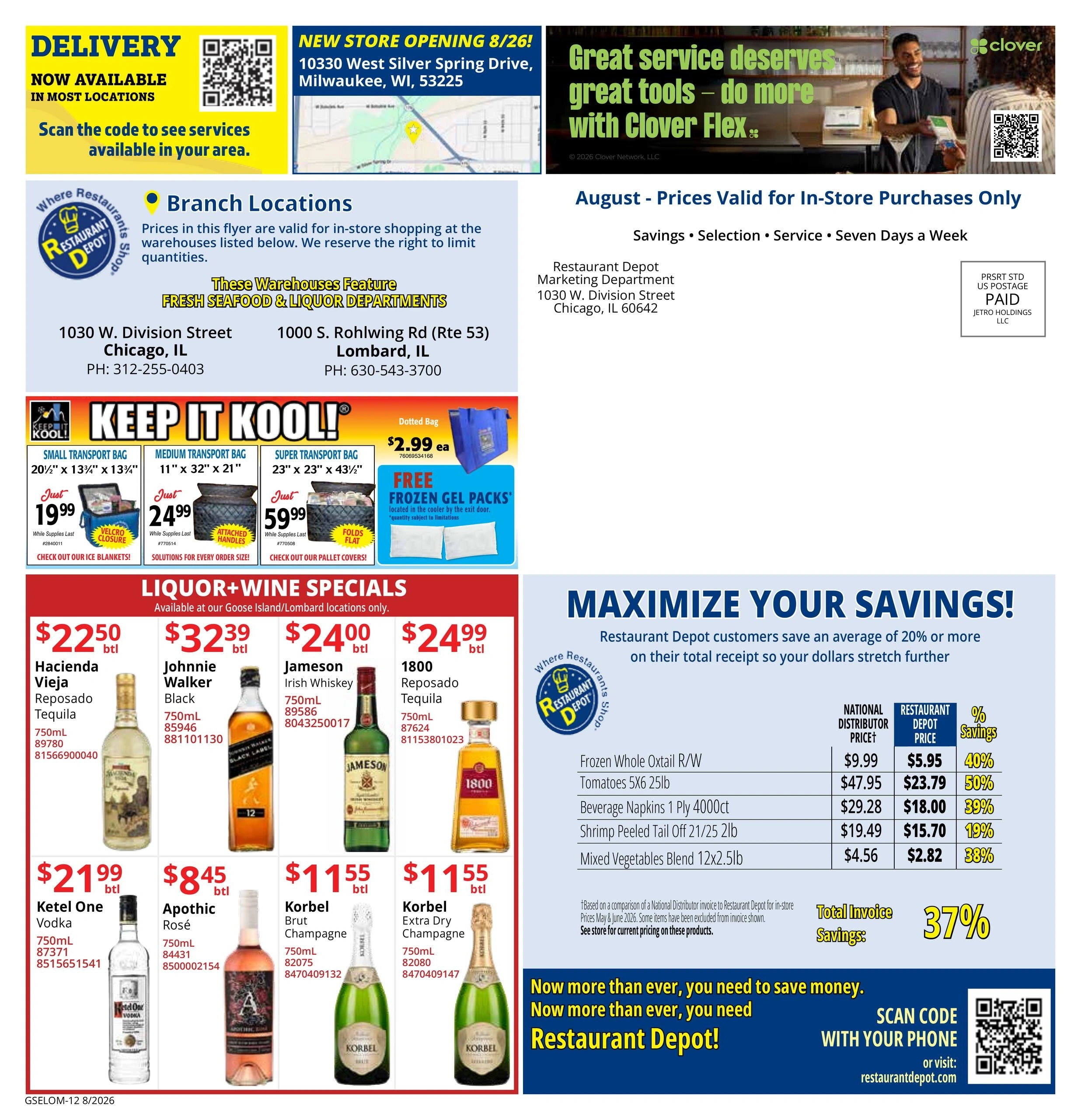 Restaurant Depot flyer page 12