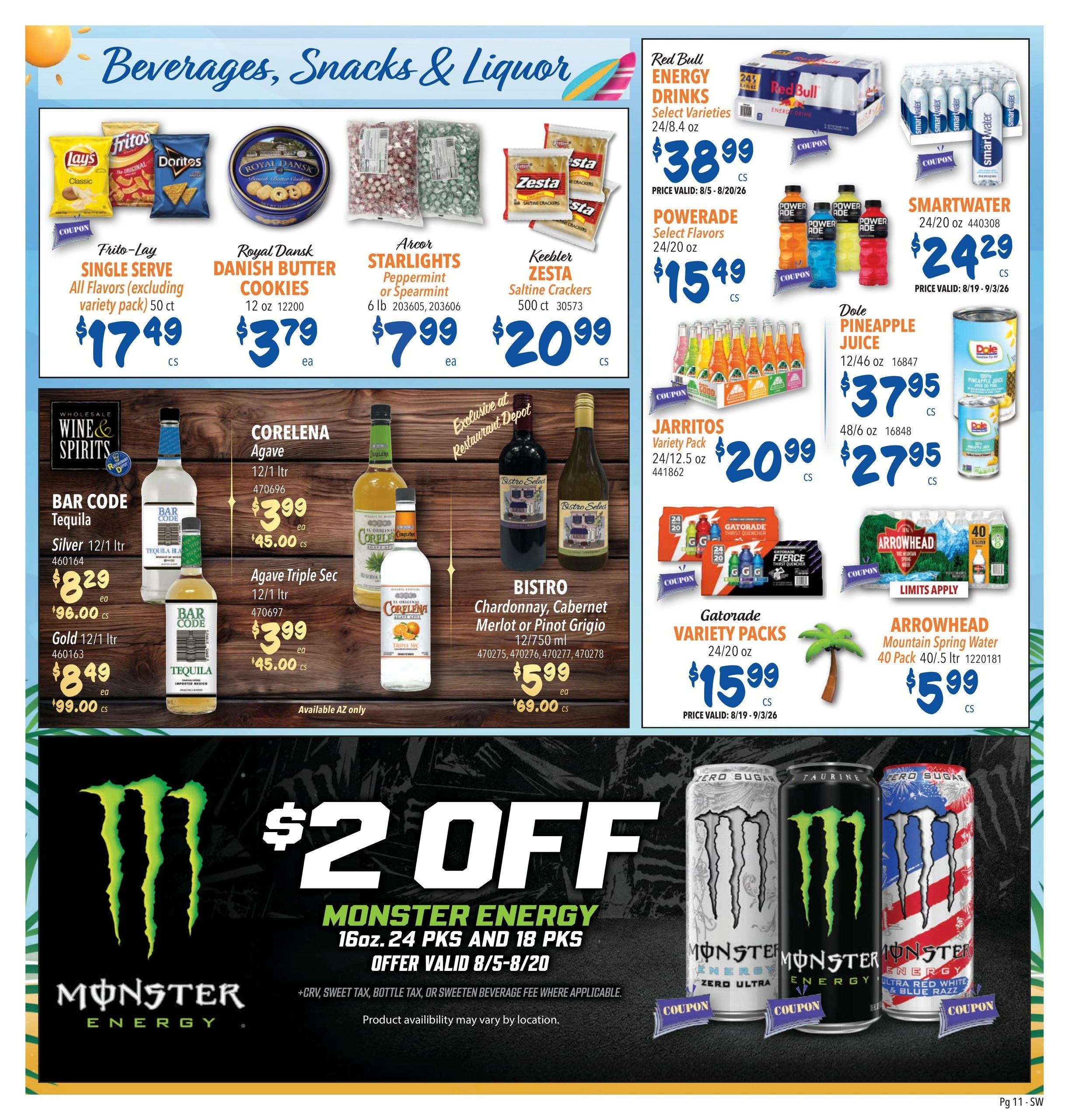 Restaurant Depot flyer page 11