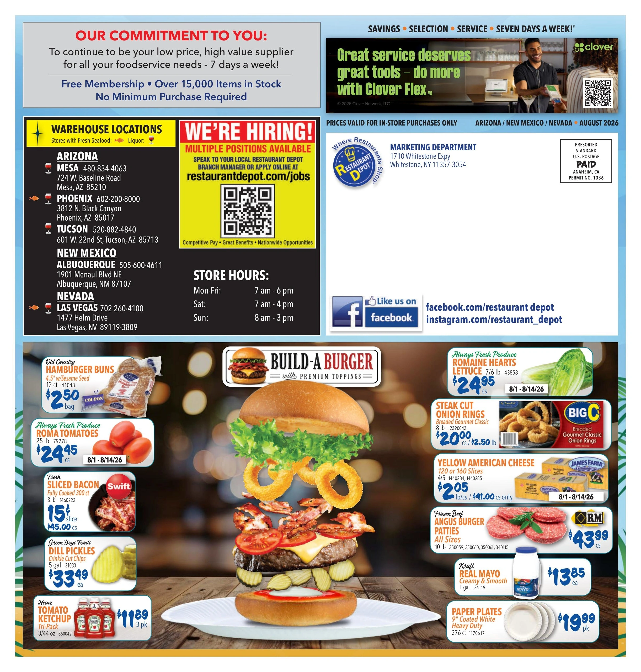 Restaurant Depot flyer page 12