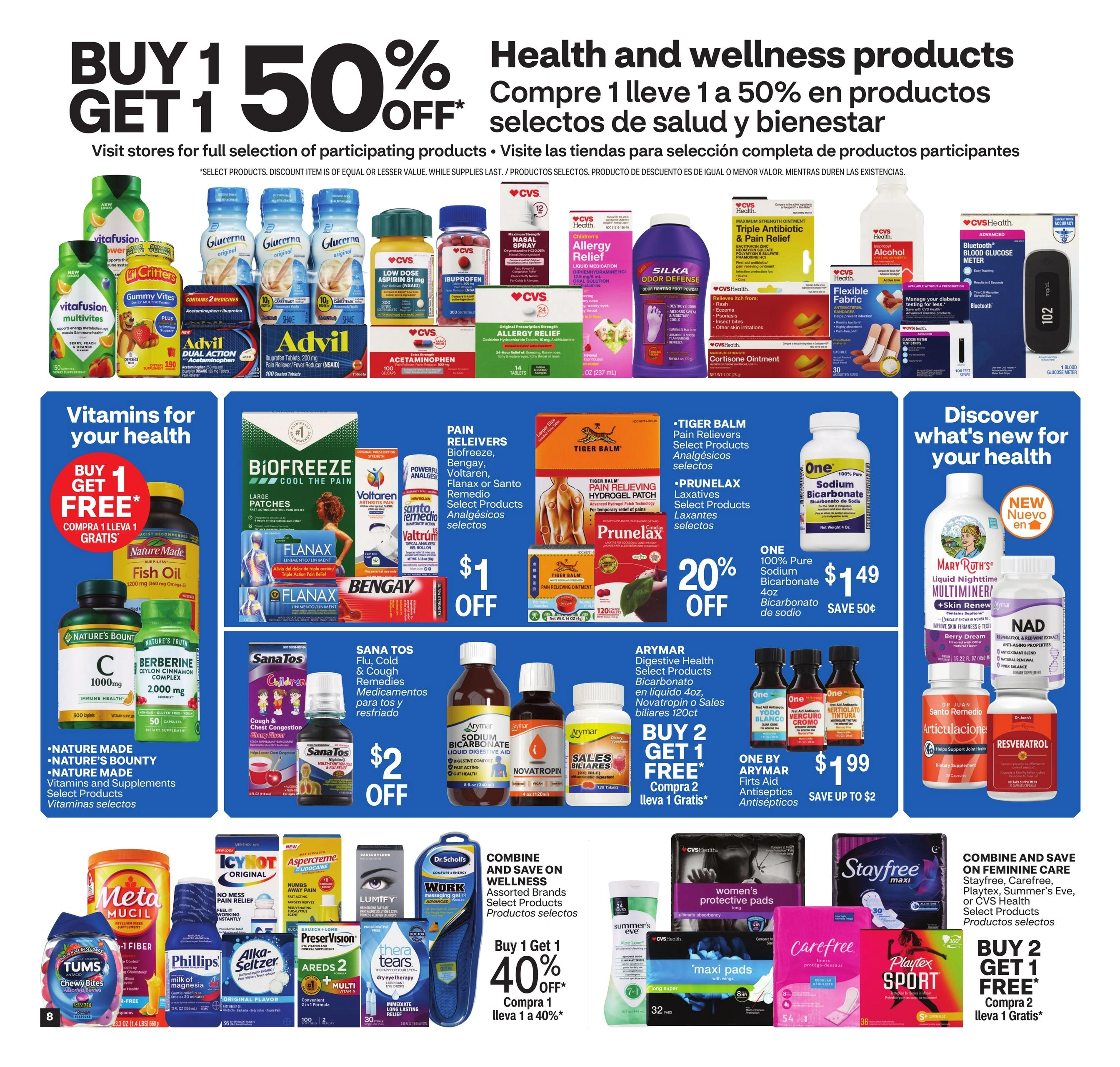 Navarro Discount Pharmacy flyer page 8