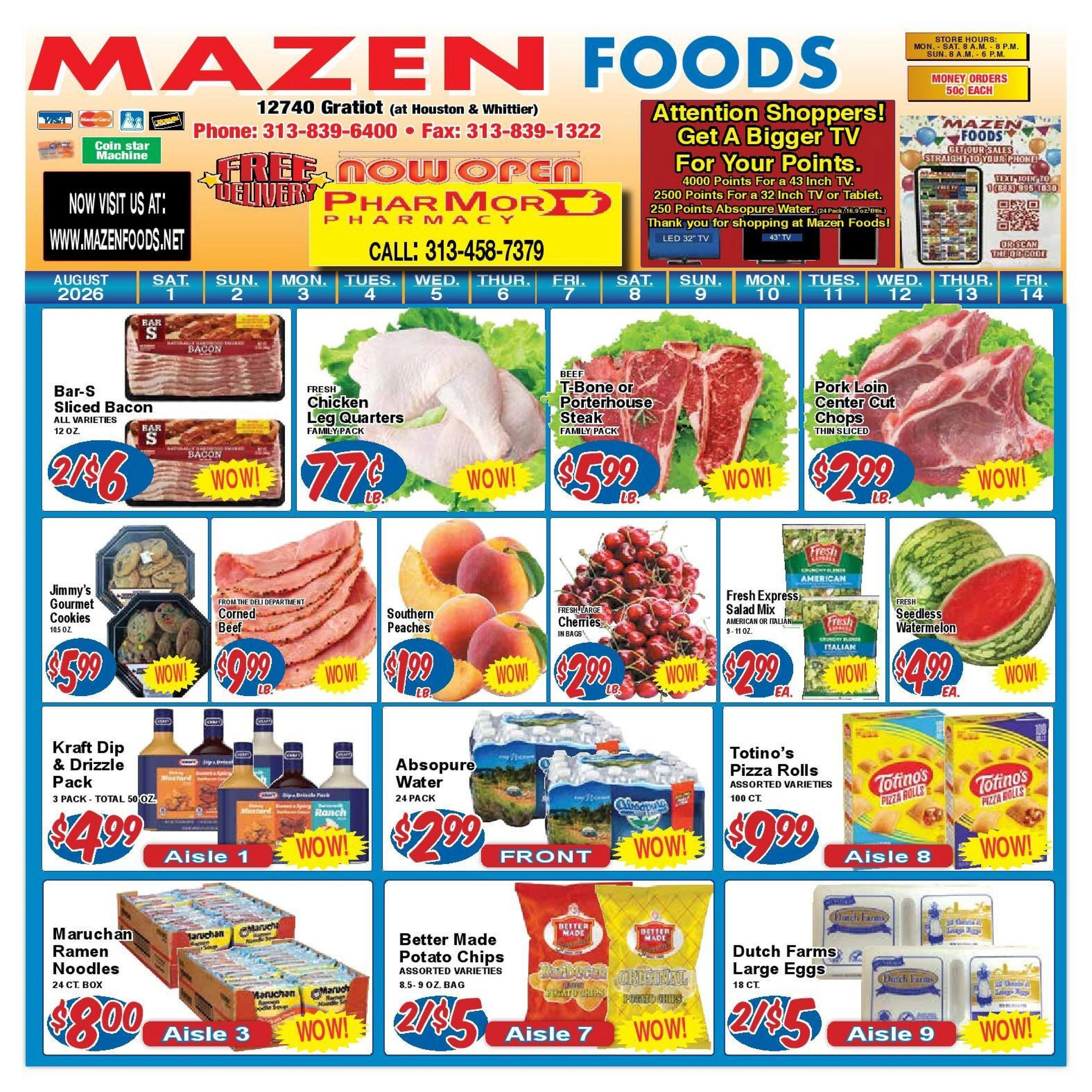 Mazen Foods flyer page 1