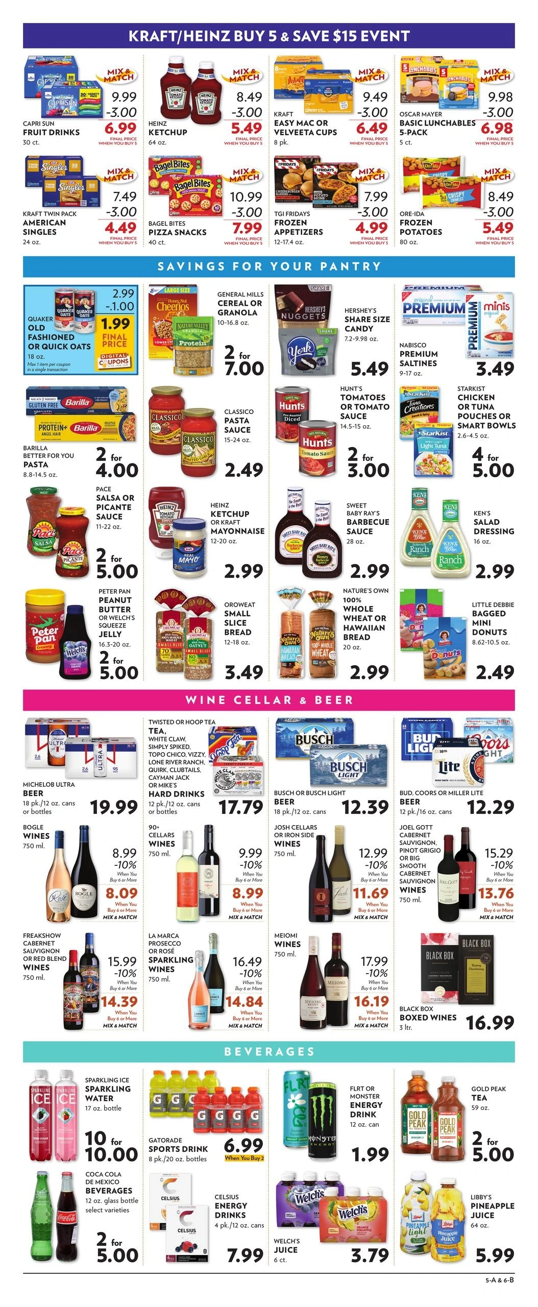 Reasor's flyer page 5