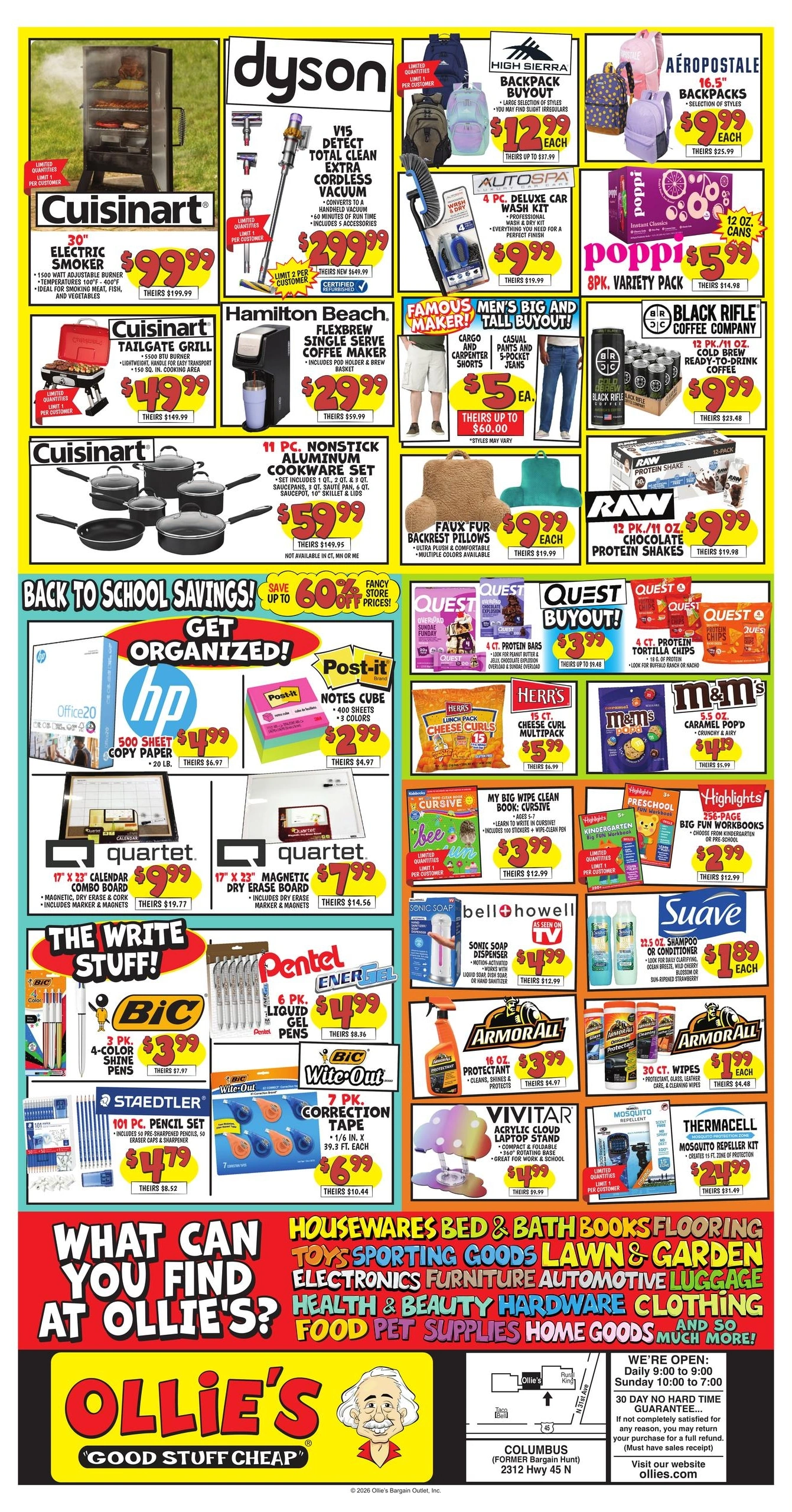 Ollie's Bargain Outlet flyer page 2