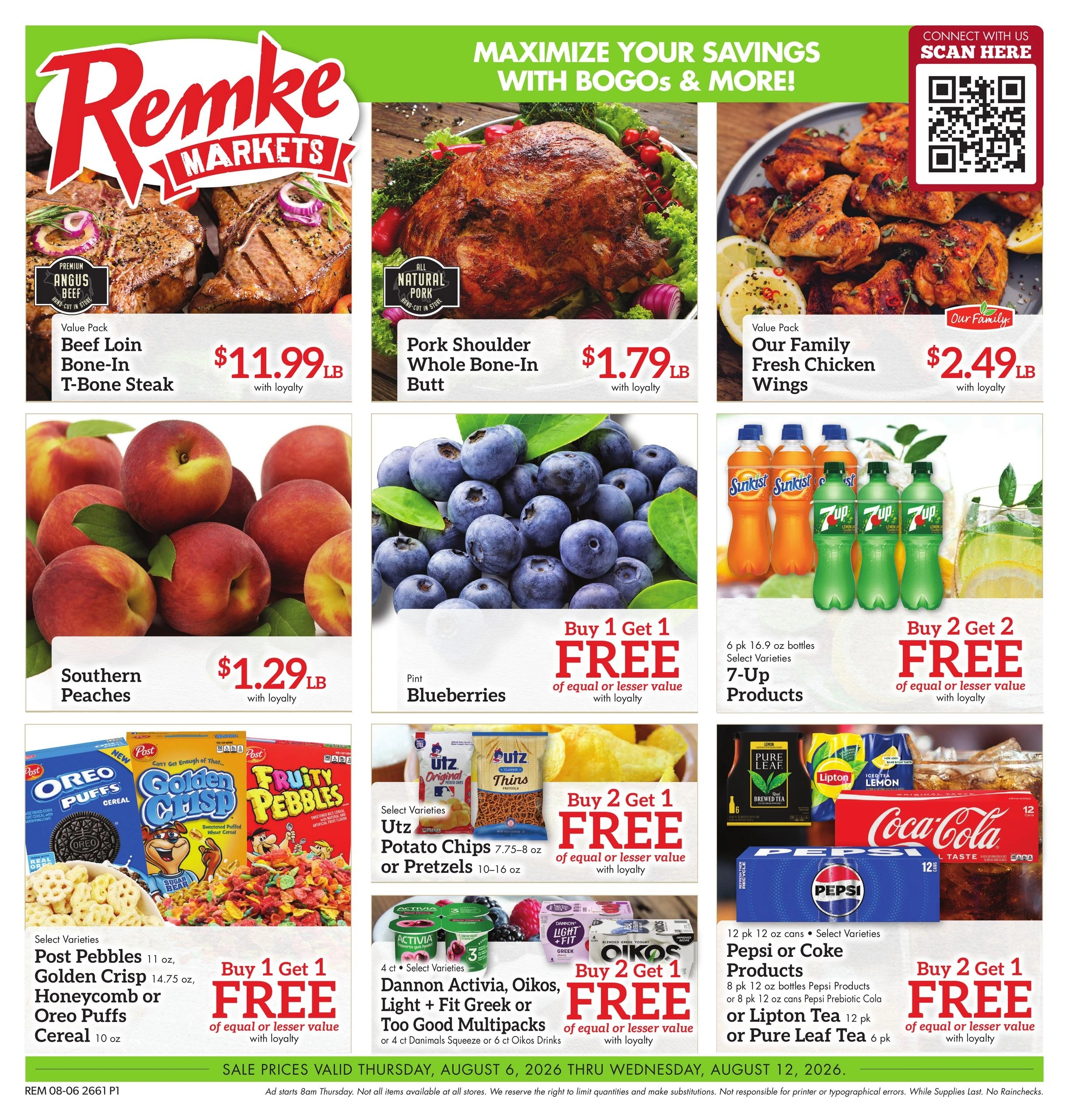 Remke Markets flyer page 1