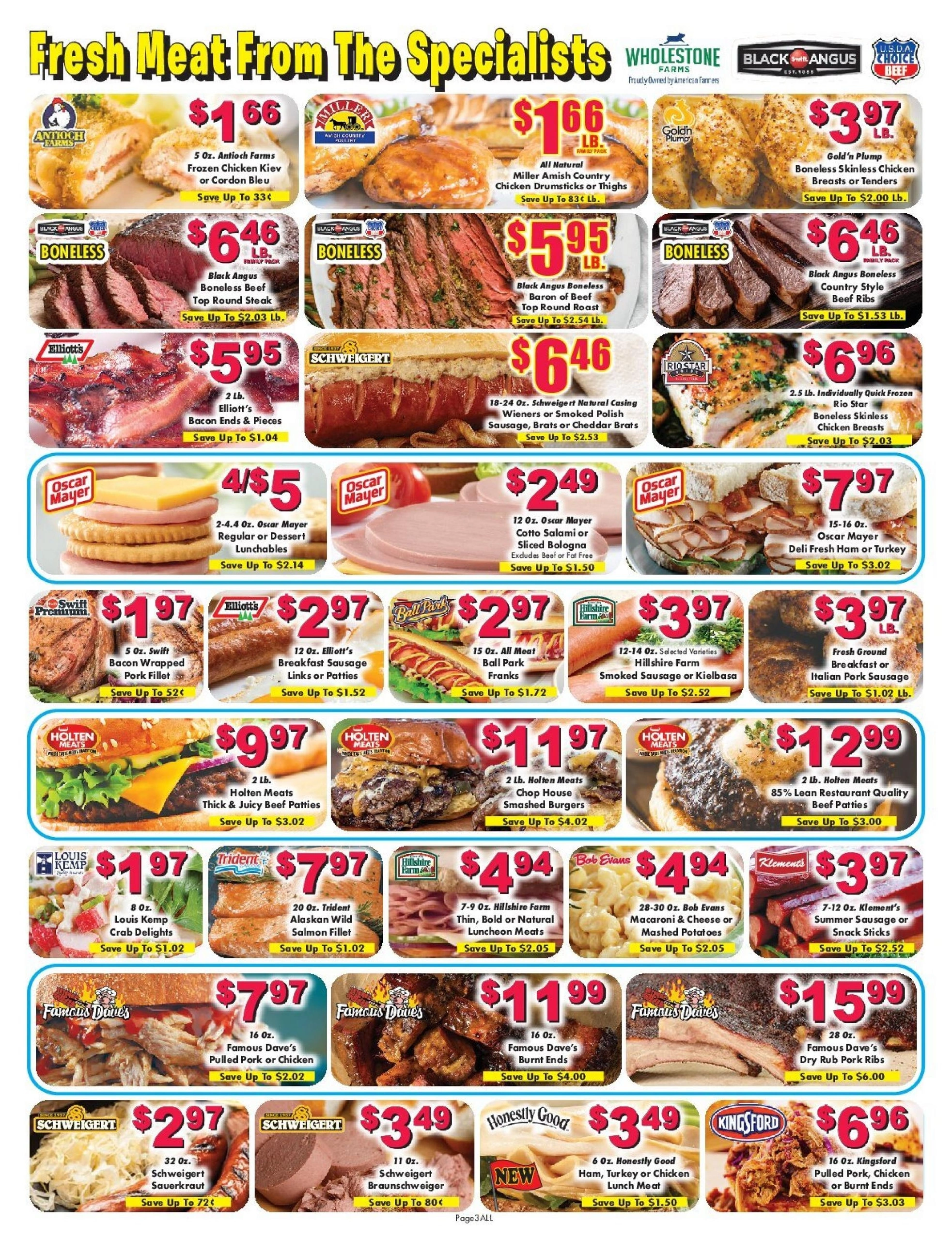 Super One Foods flyer page 3
