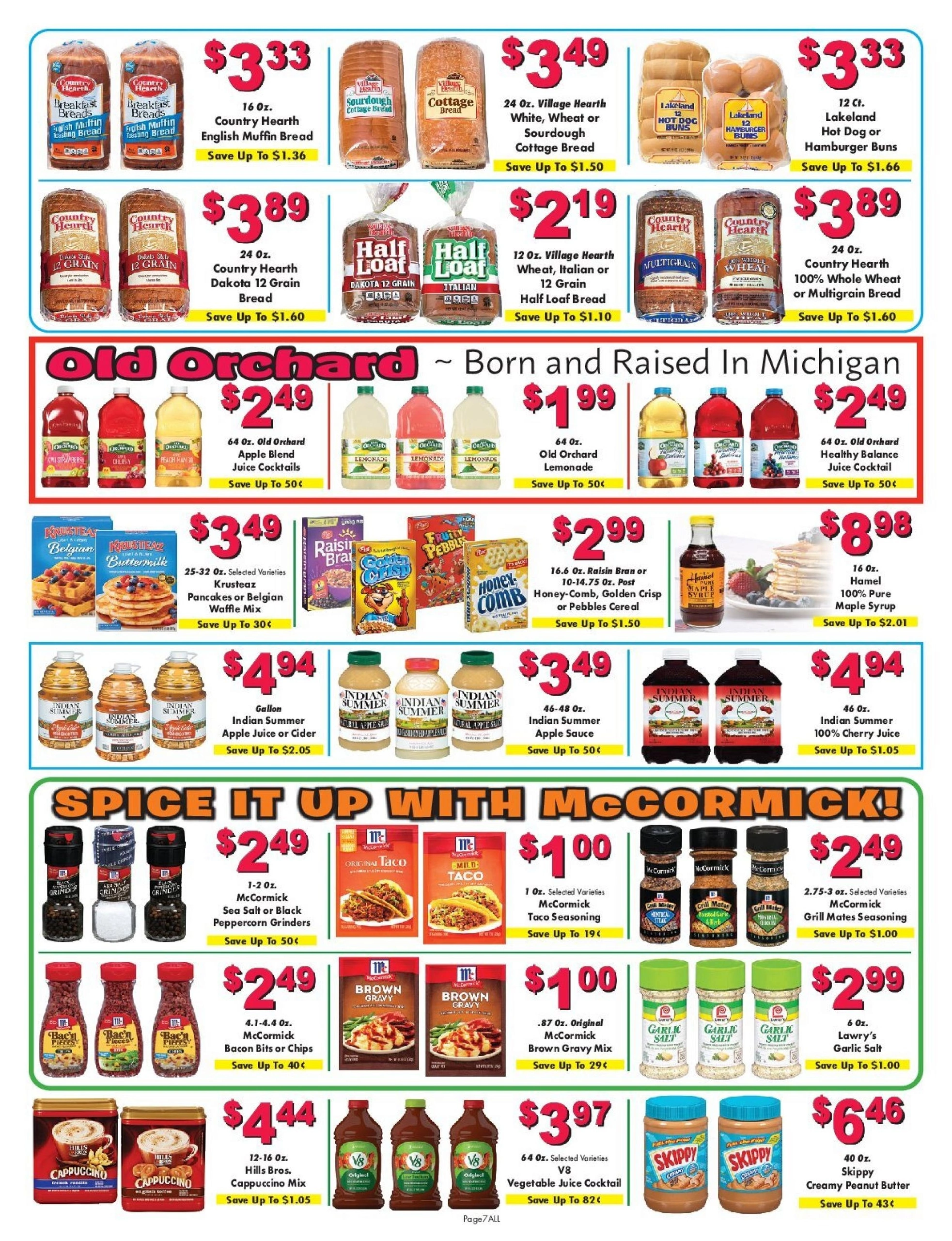Super One Foods flyer page 7