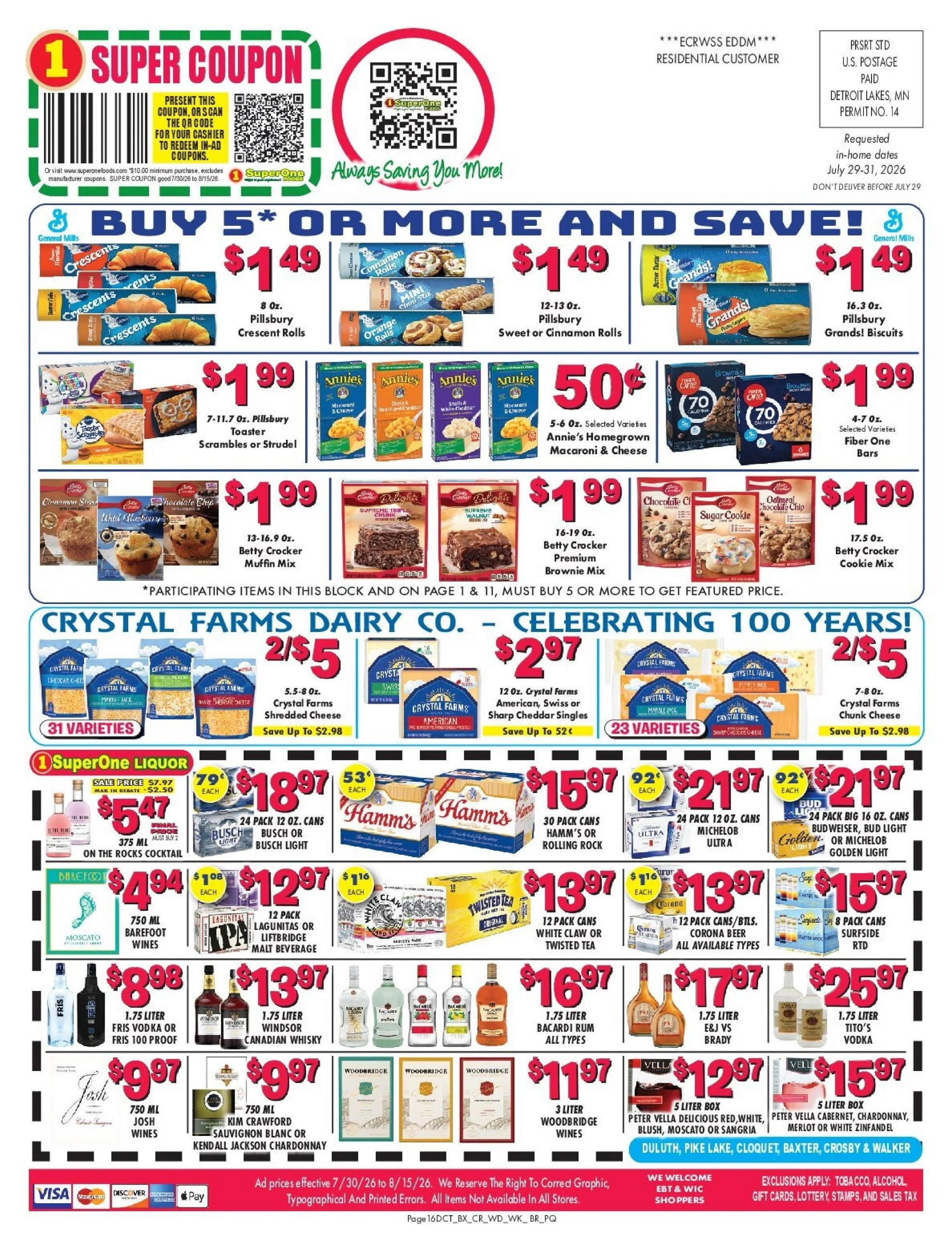 Super One Foods flyer page 16