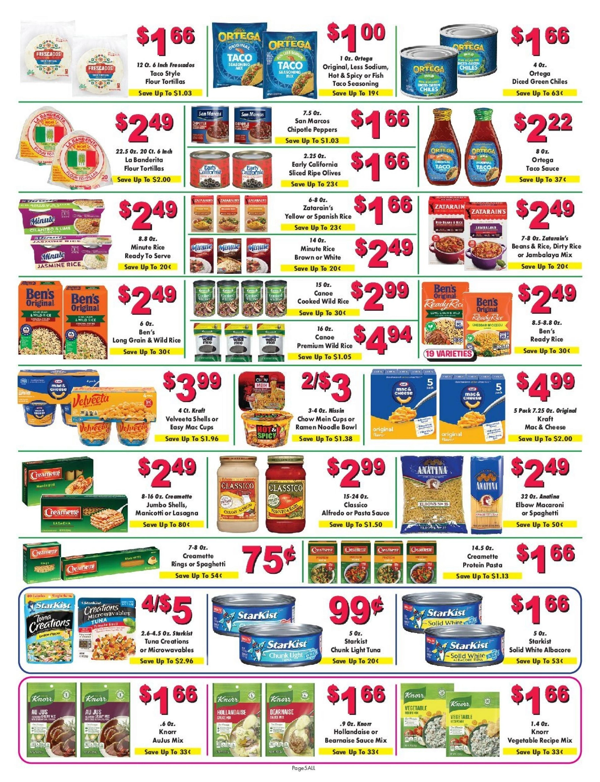 Super One Foods flyer page 5