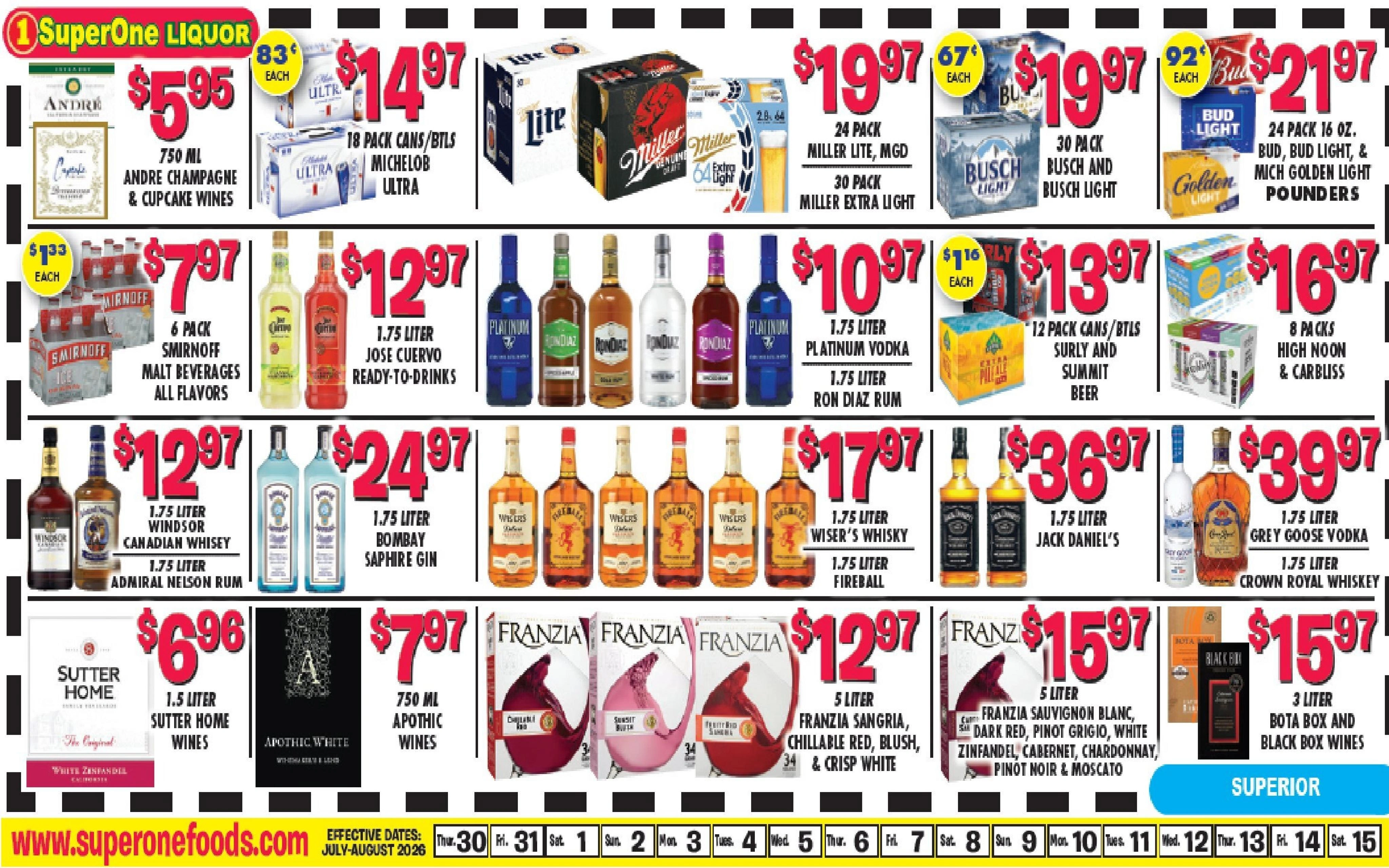 Super One Foods flyer page 17