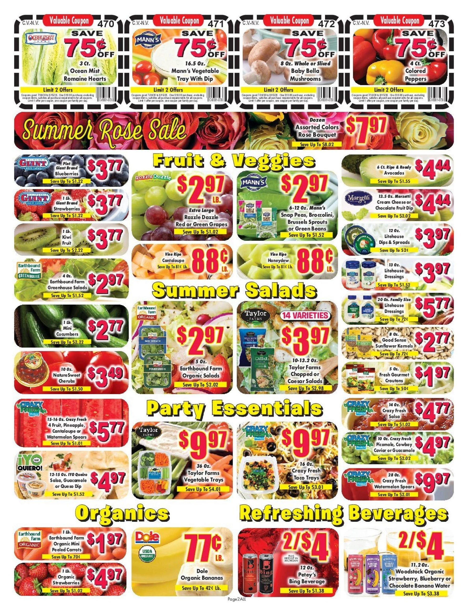 Super One Foods flyer page 2