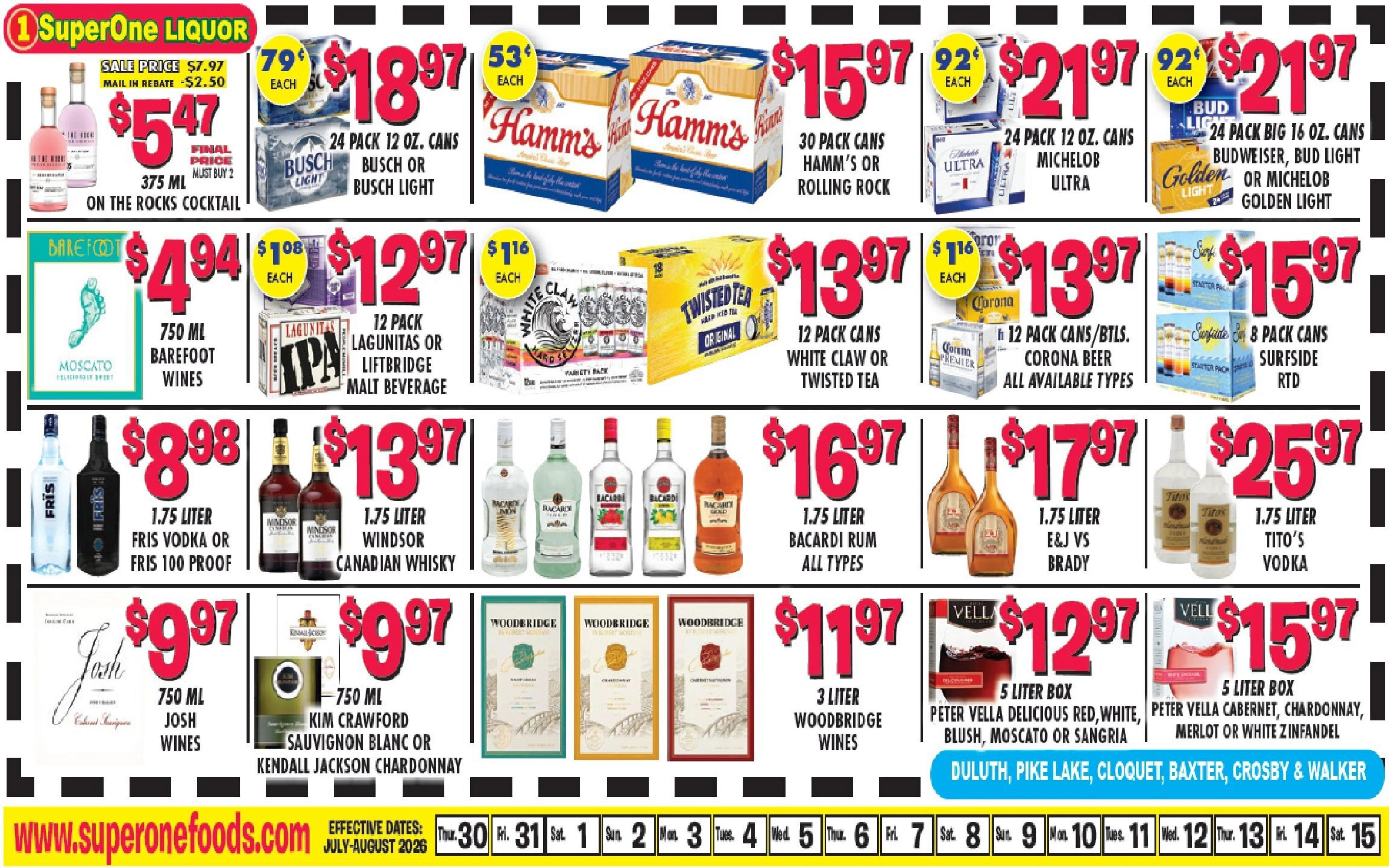 Super One Foods flyer page 17