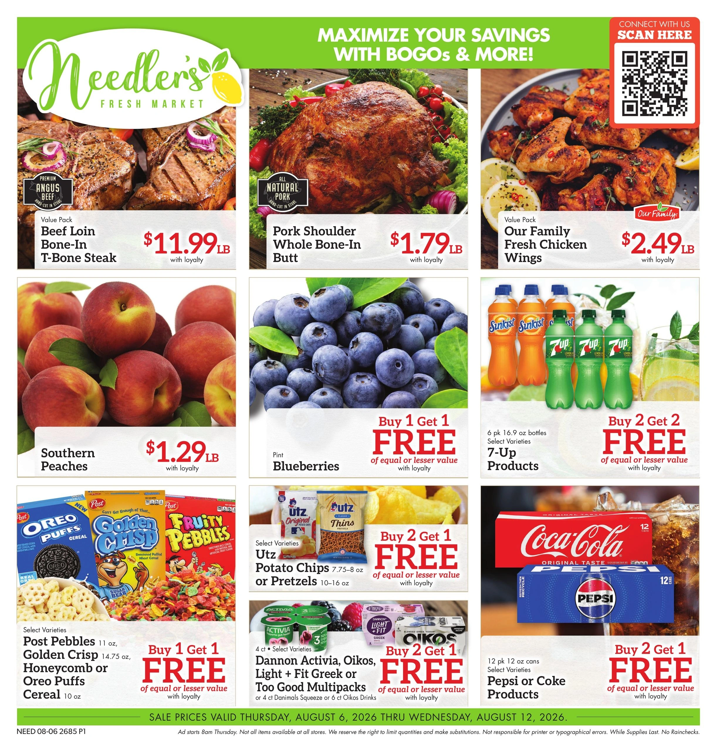 Needler's Fresh Market flyer page 1