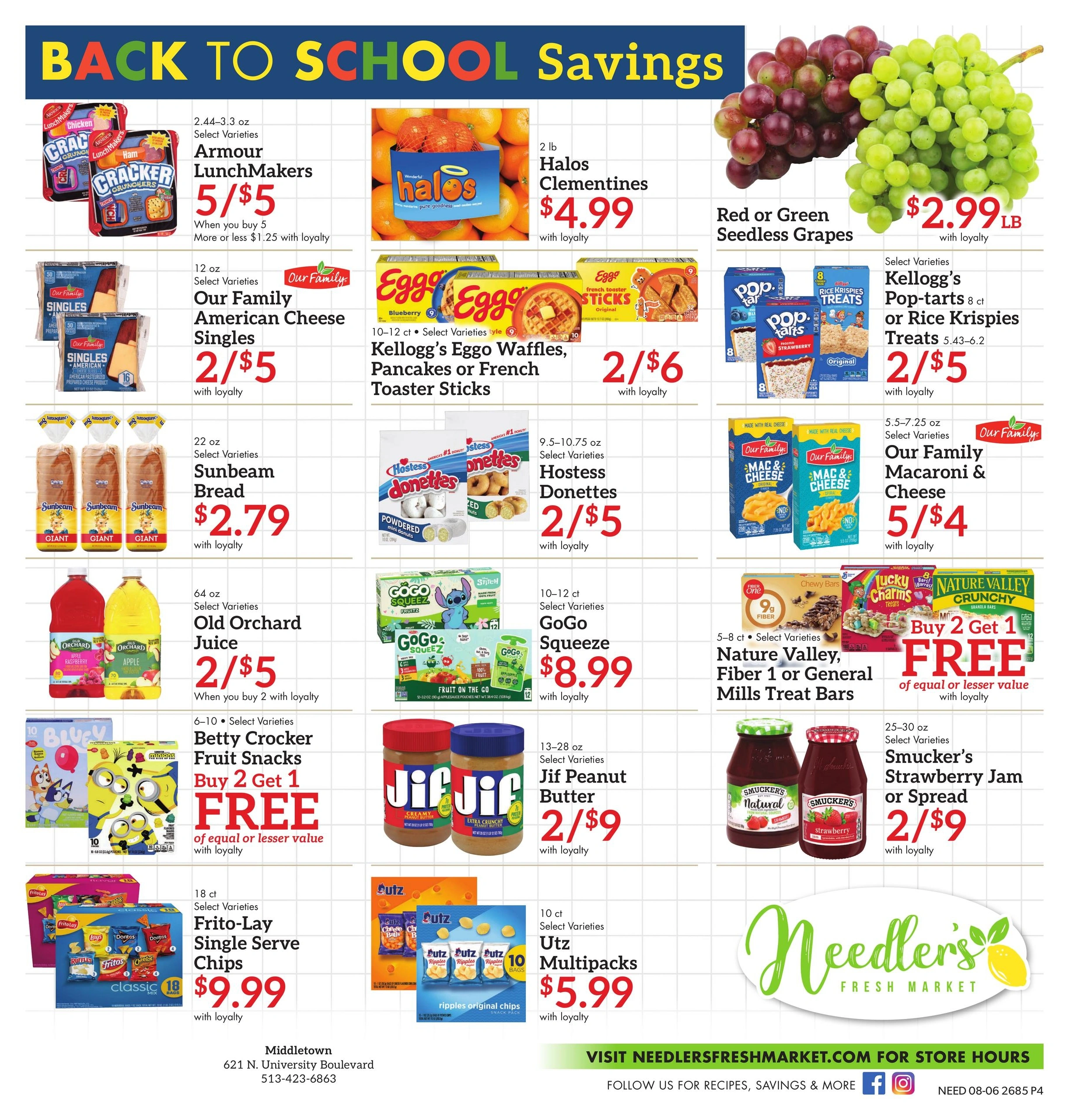 Needler's Fresh Market flyer page 4