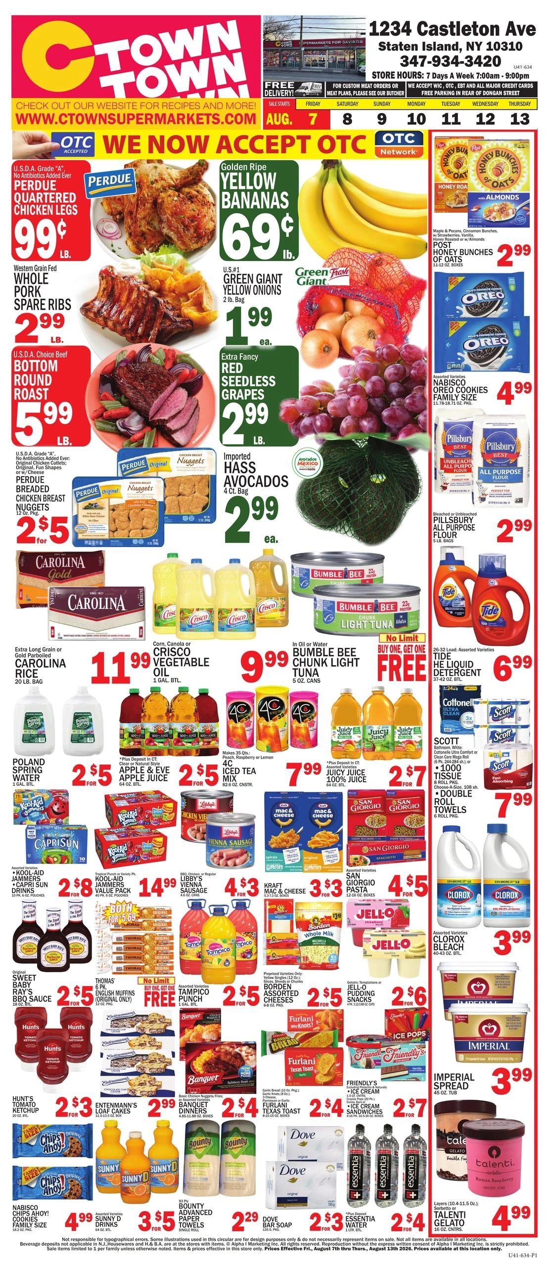 C Town flyer page 1