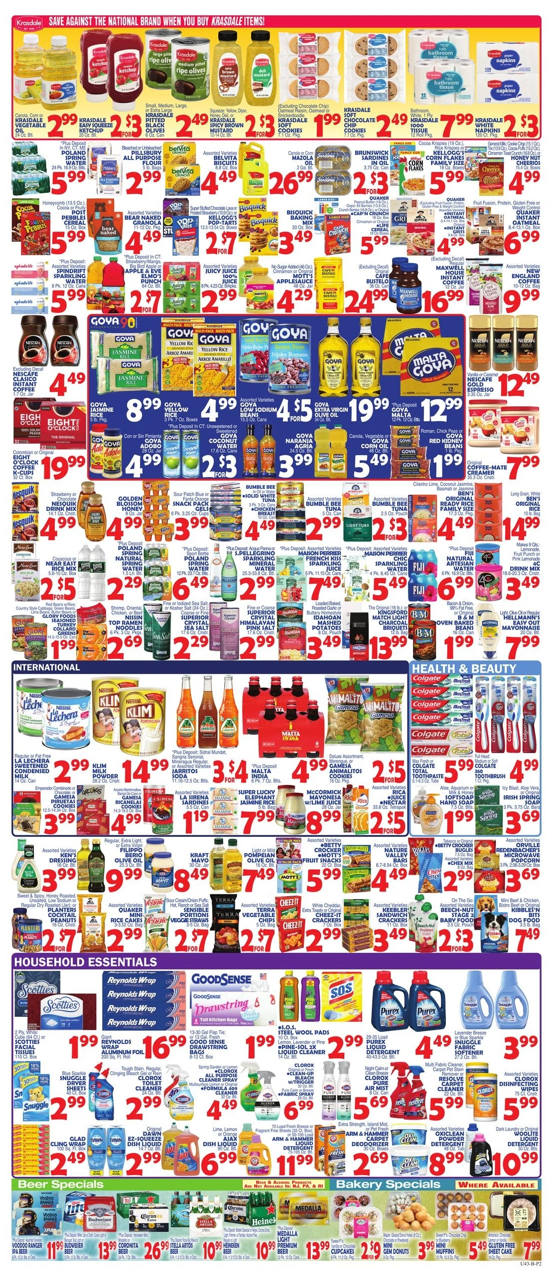 Bravo Supermarket flyer page 2
