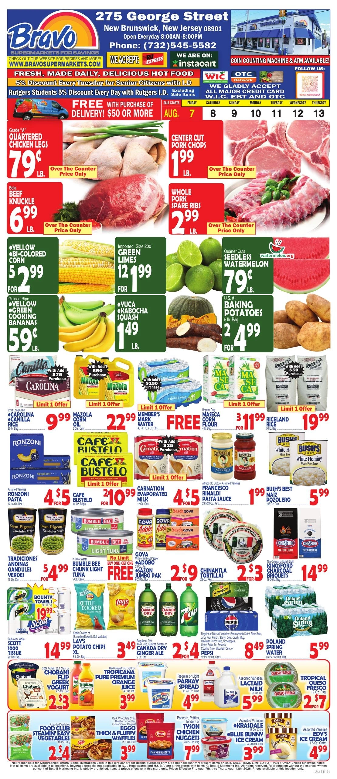 Bravo Supermarket flyer page 1