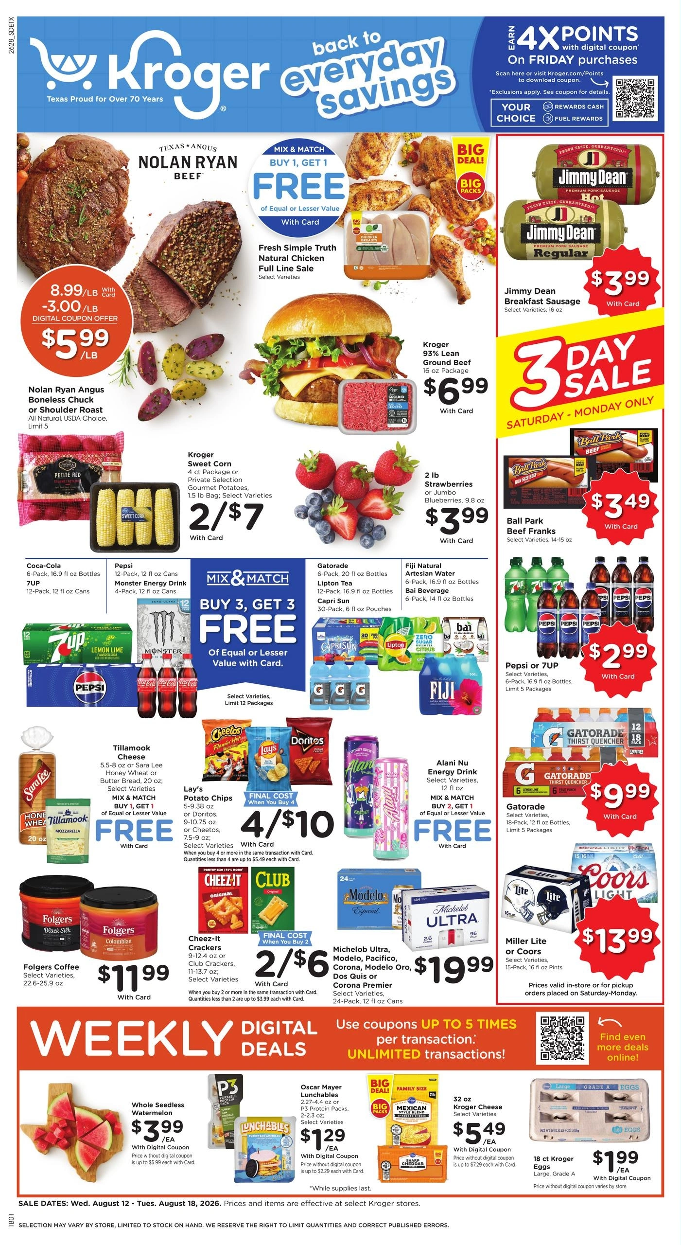 Kroger flyer page 1