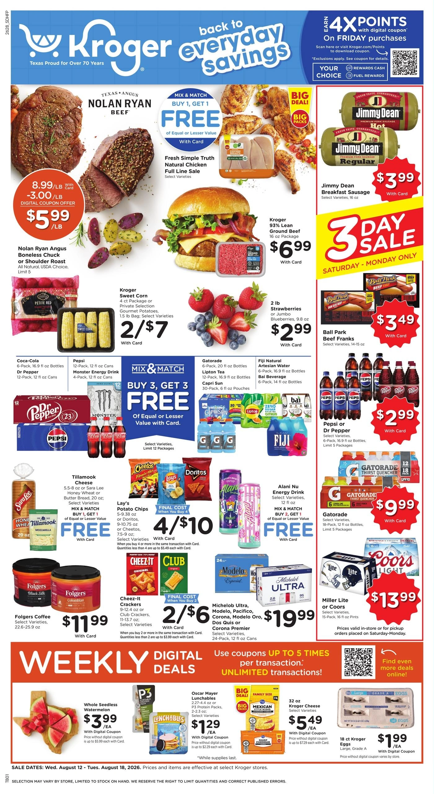 Kroger flyer page 1
