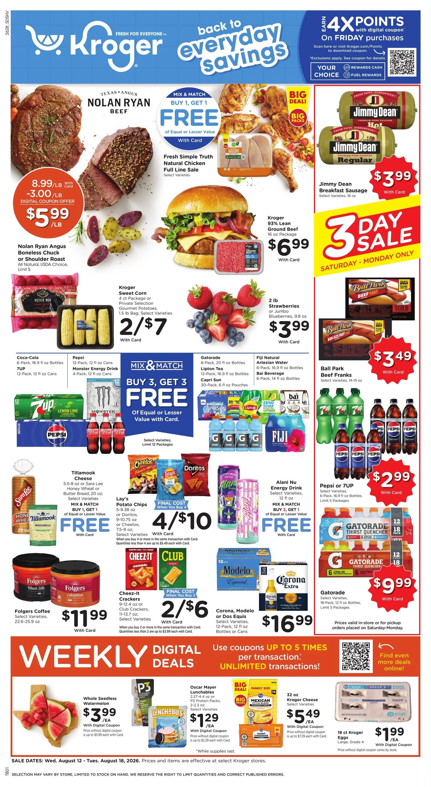 Kroger flyer page 1