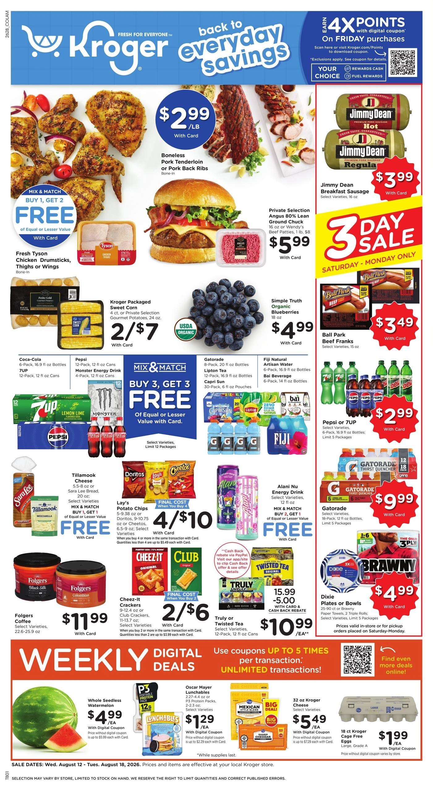 Kroger flyer page 1