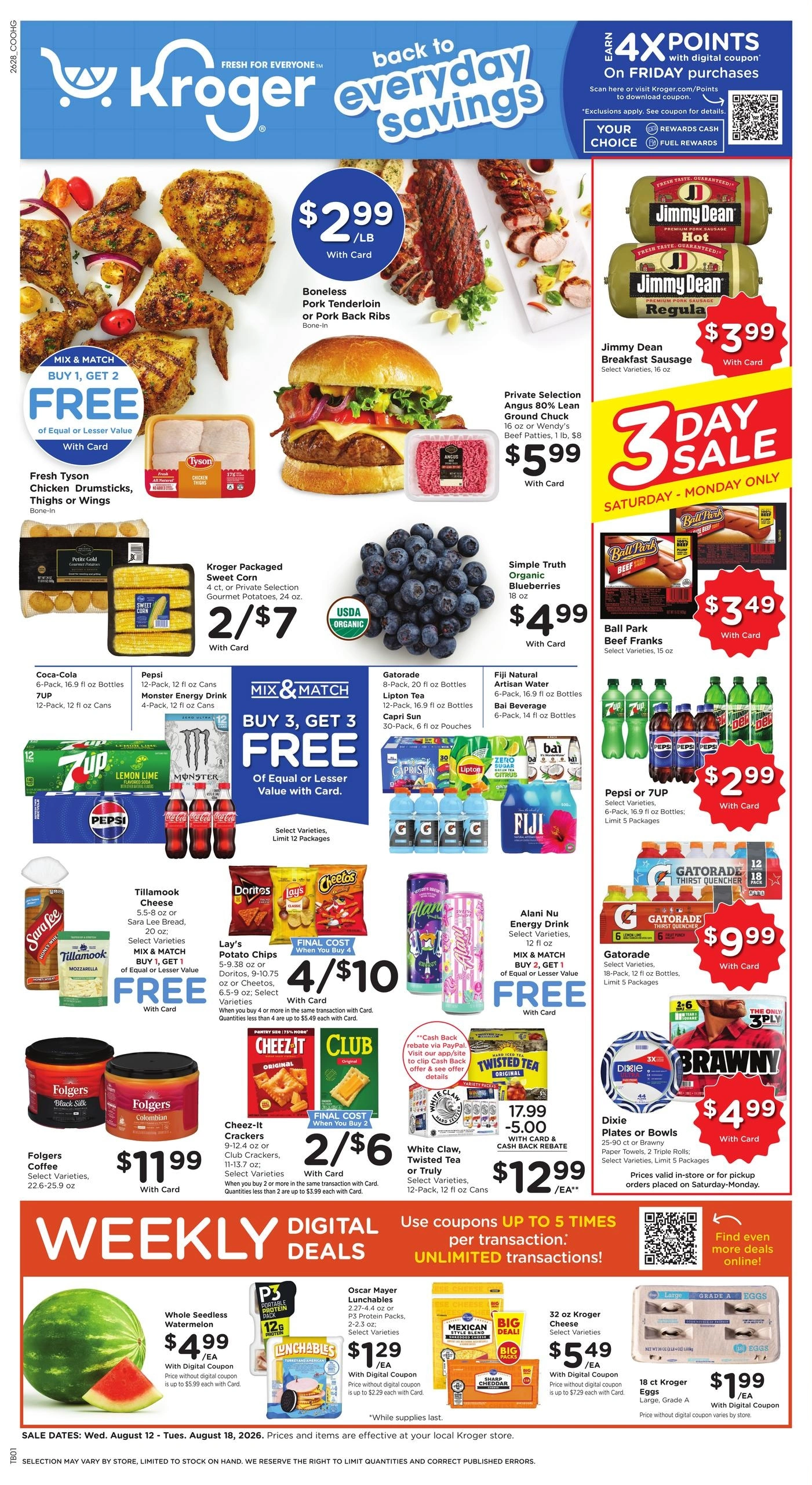 Kroger flyer page 1