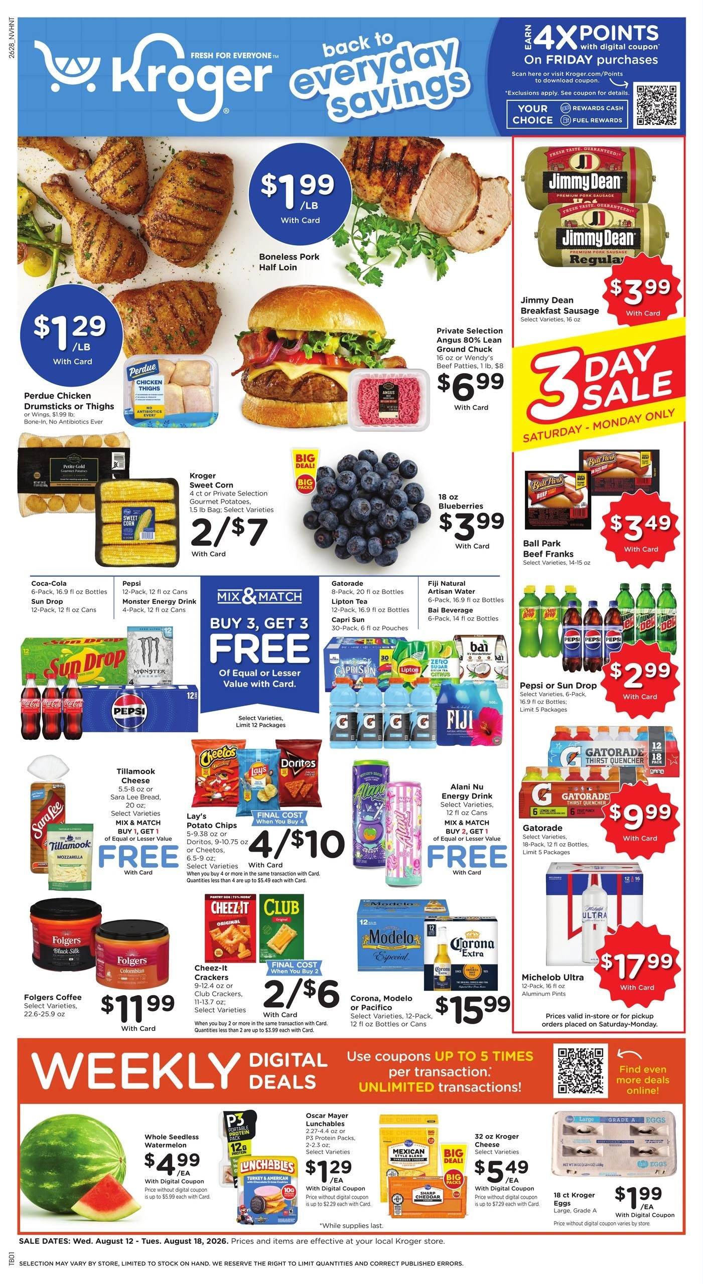 Kroger flyer page 1