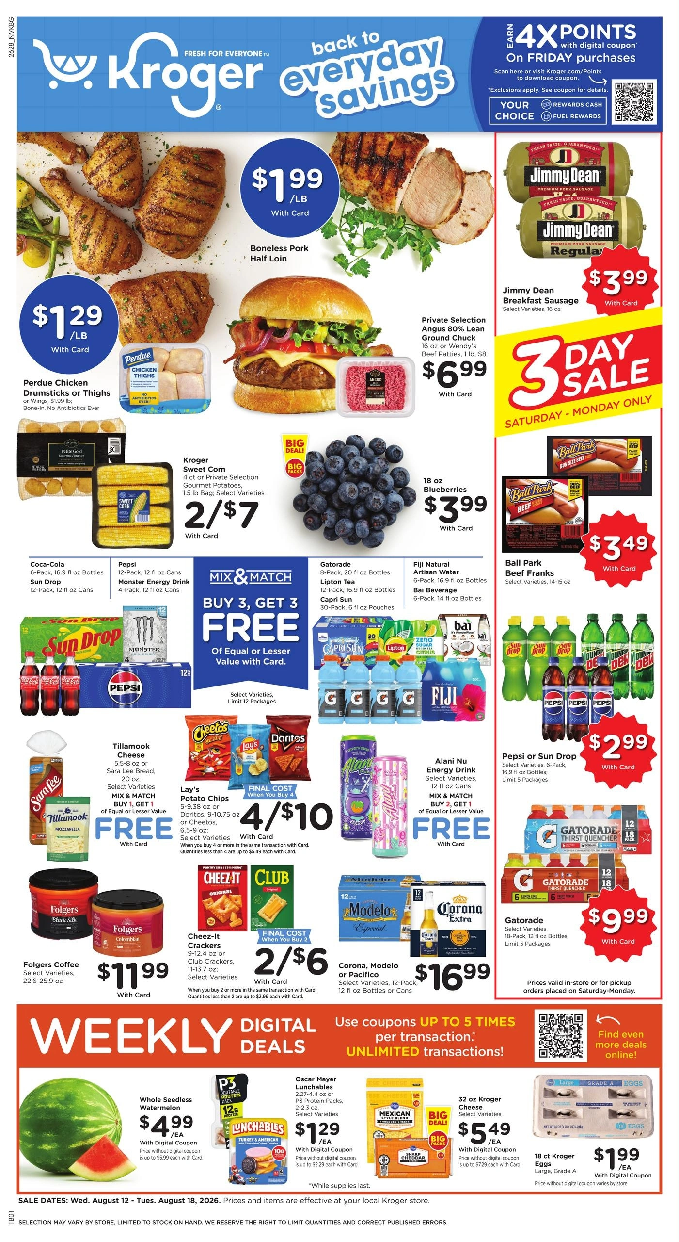 Kroger flyer page 1