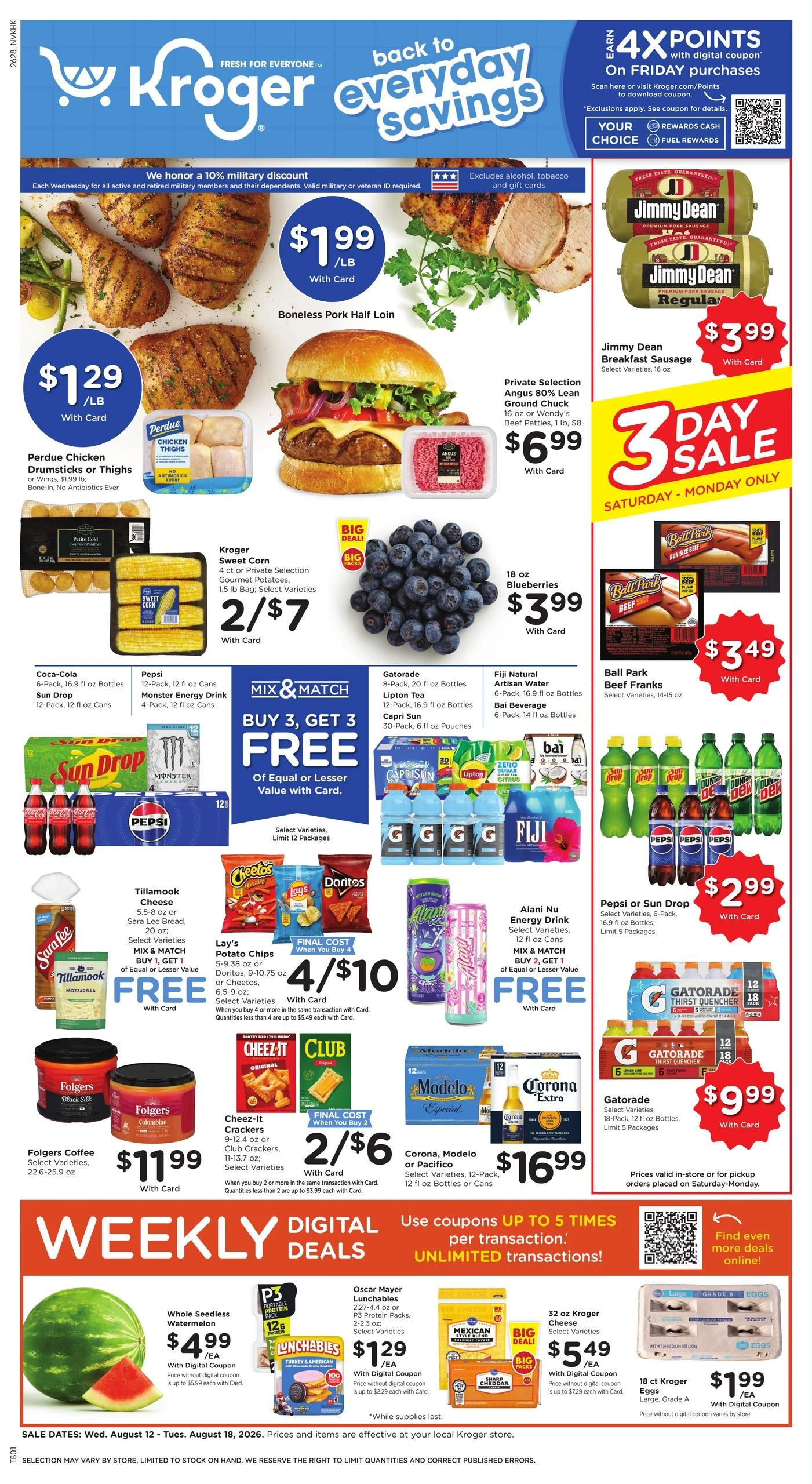 Kroger flyer page 1