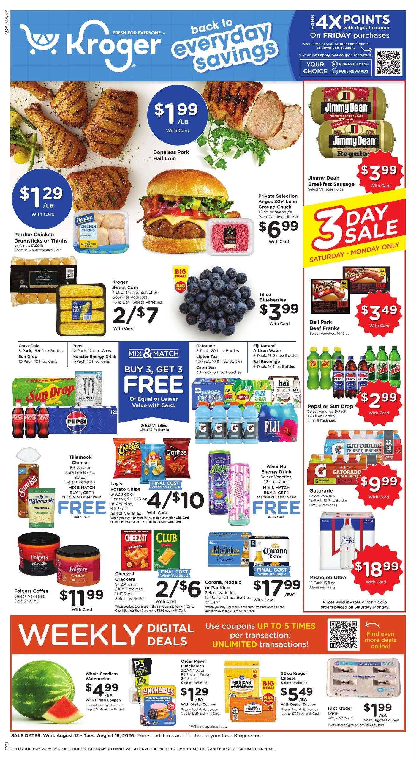 Kroger flyer page 1