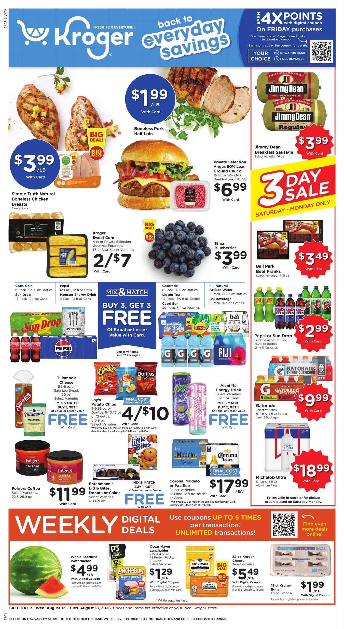 Kroger flyer page 1