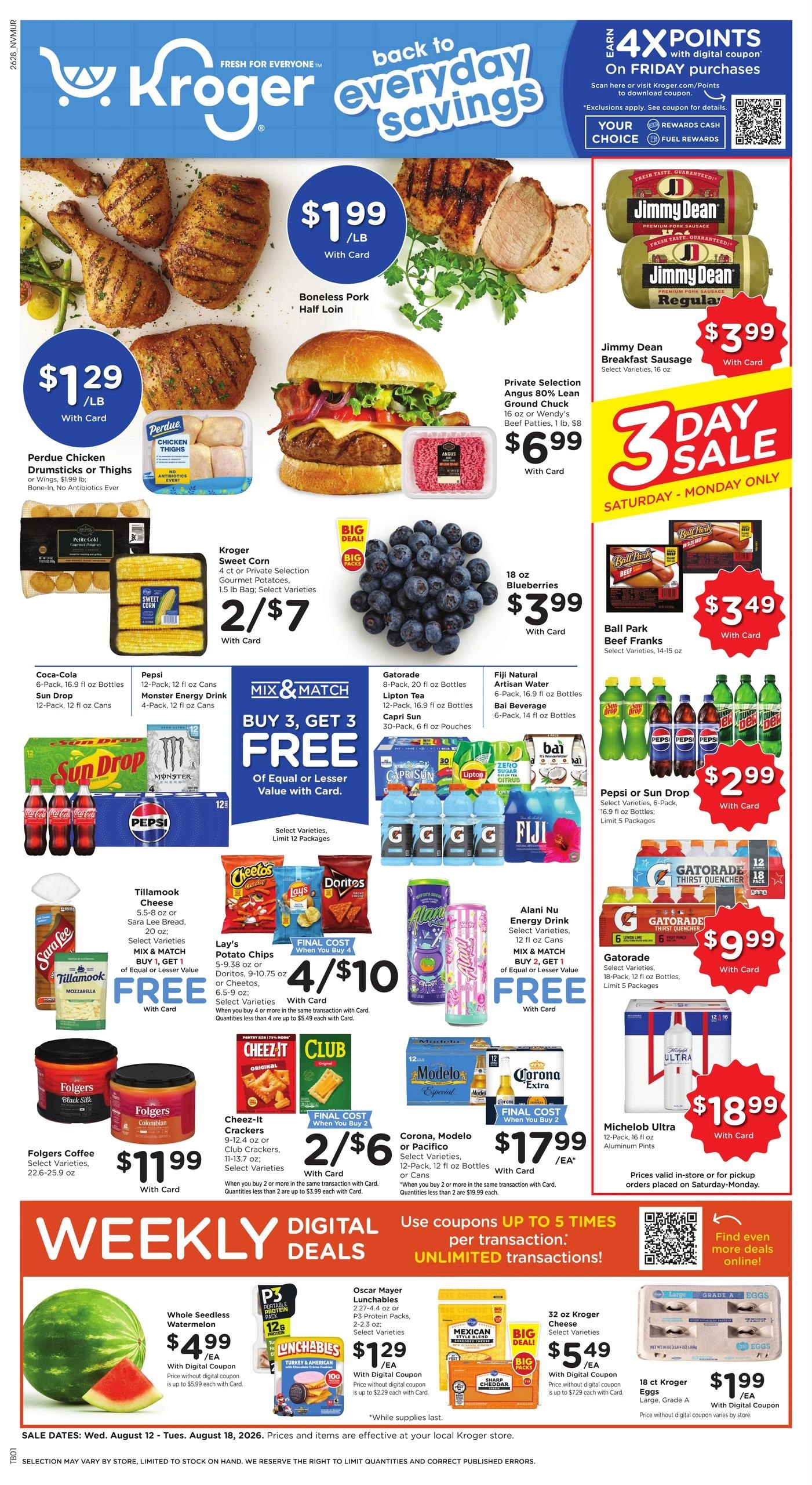 Kroger flyer page 1