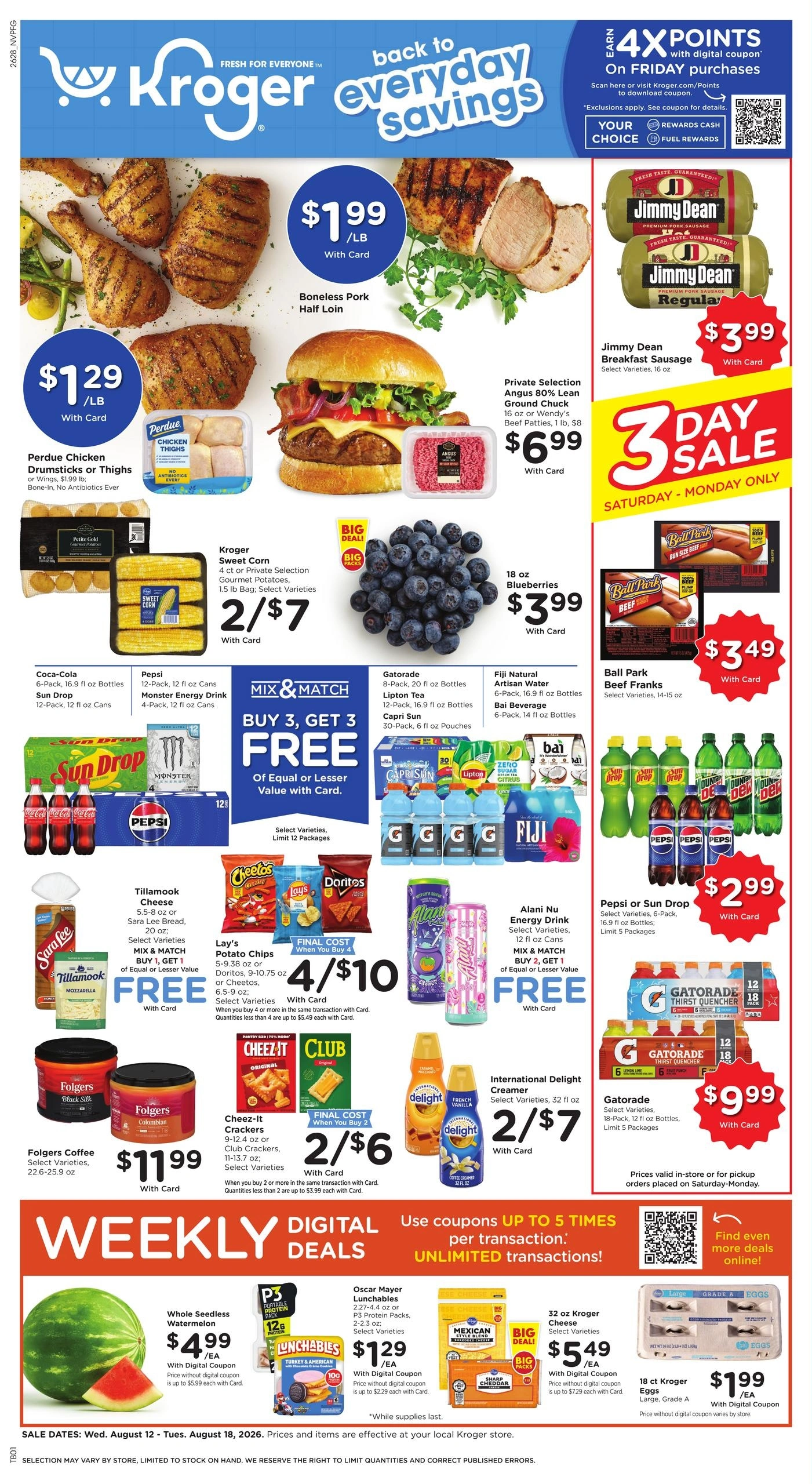 Kroger flyer page 1