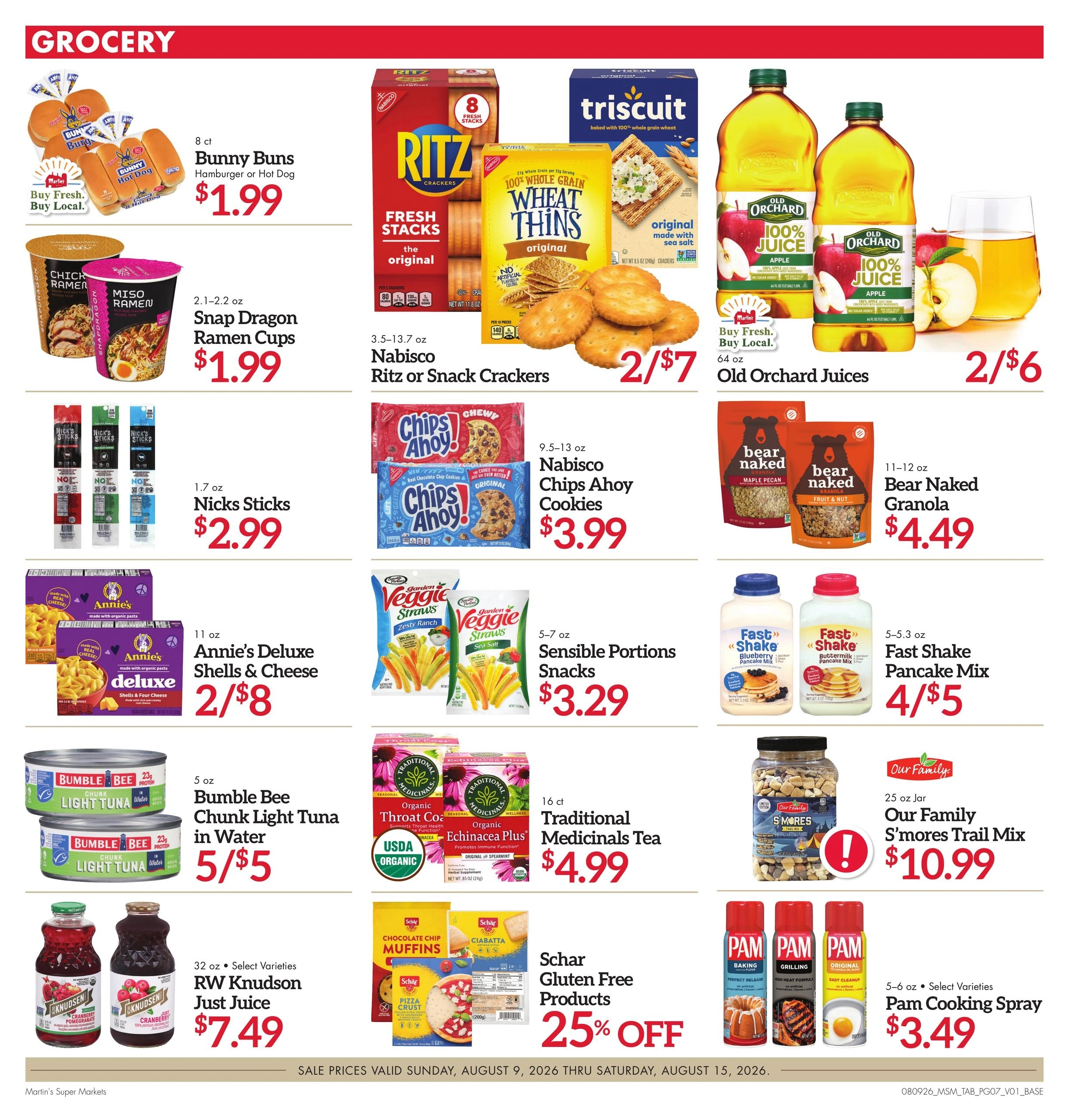 Martin's Super Markets flyer page 7