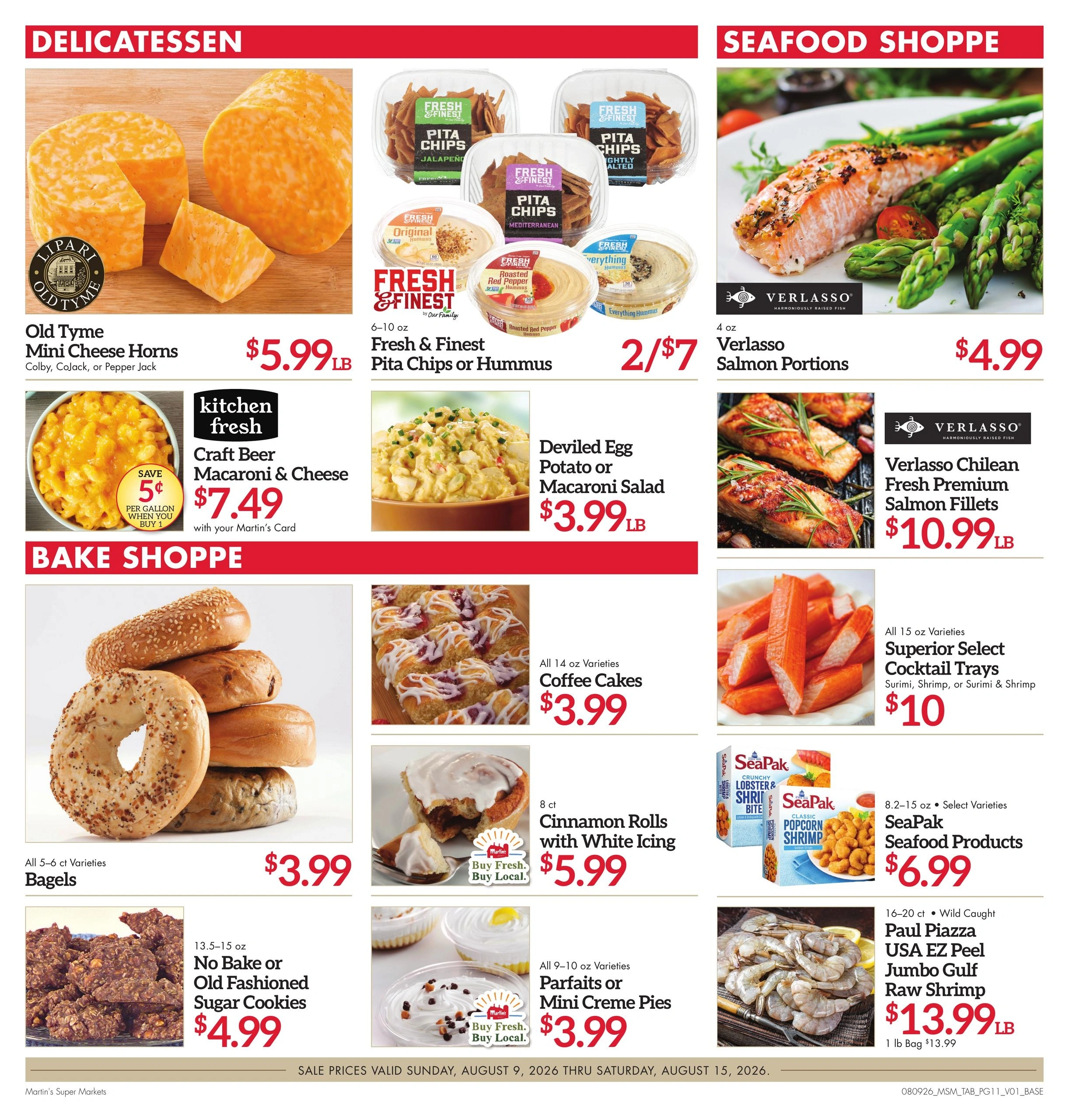 Martin's Super Markets flyer page 11