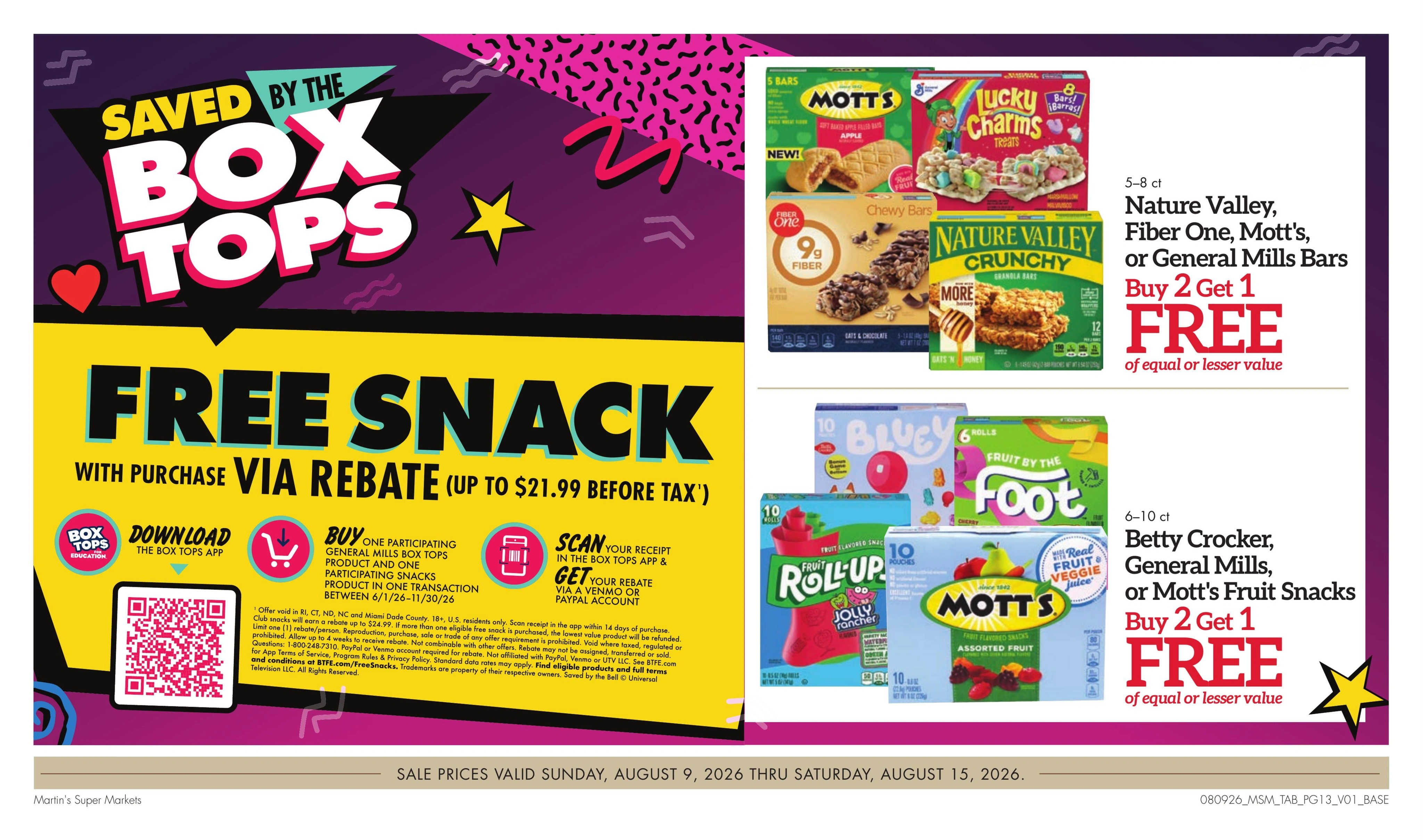 Martin's Super Markets flyer page 13