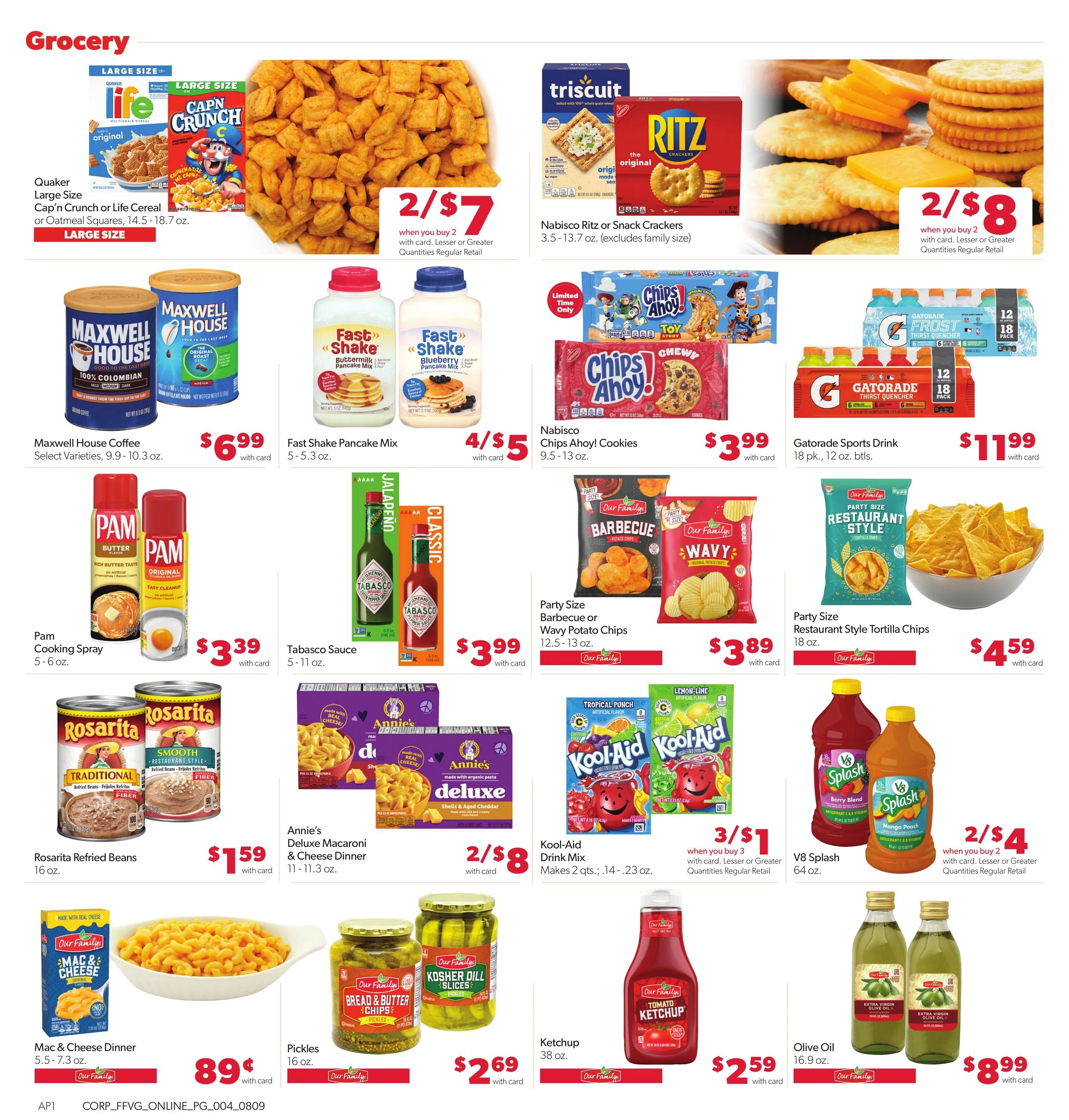 Family Fare flyer page 9