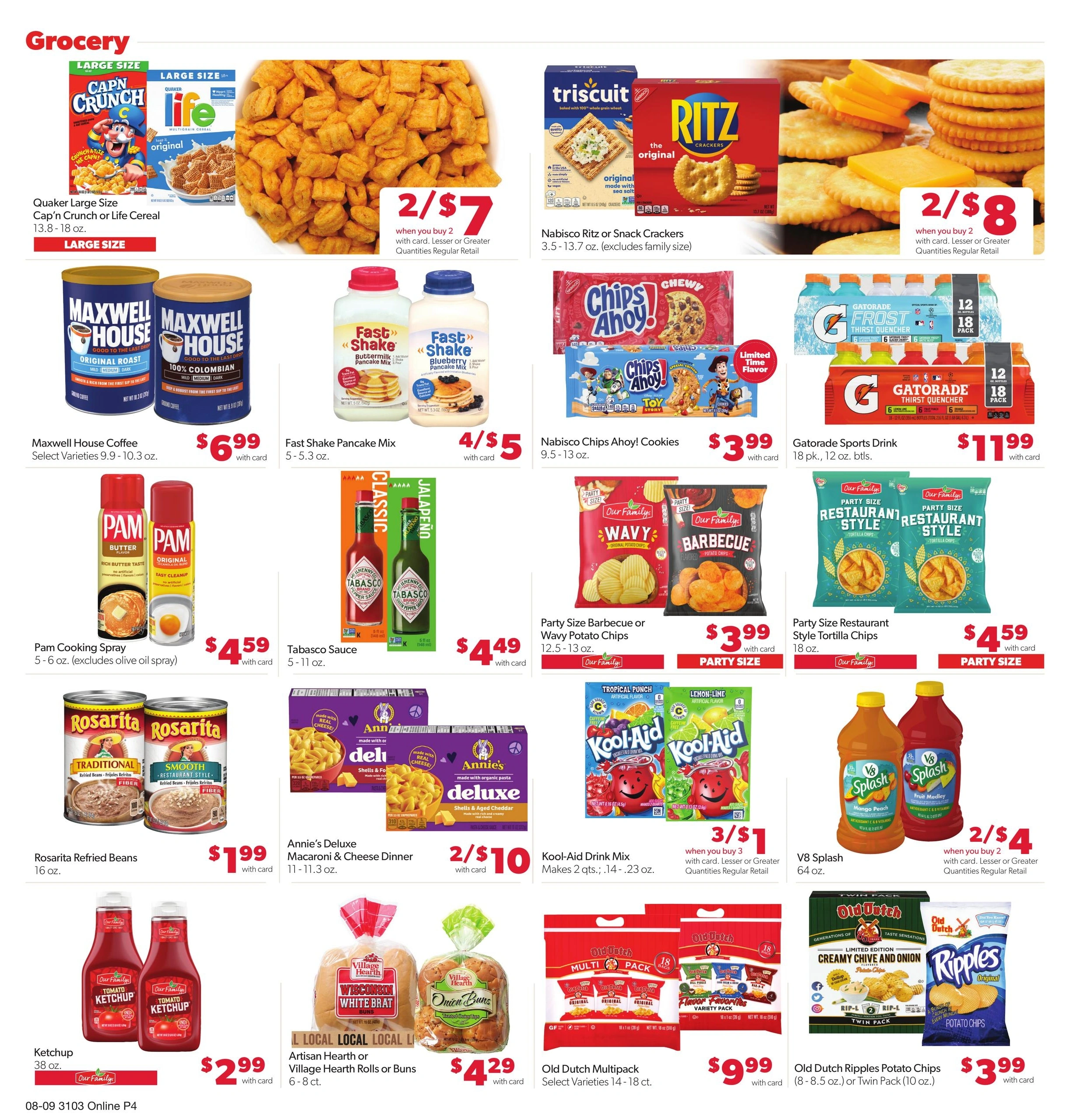 Family Fare flyer page 9