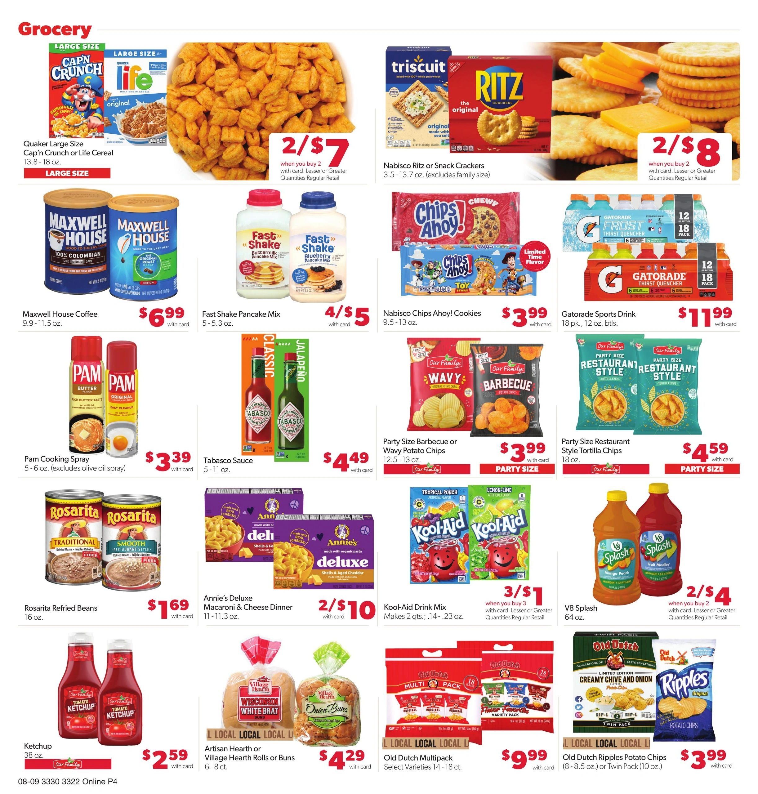 Family Fare flyer page 9