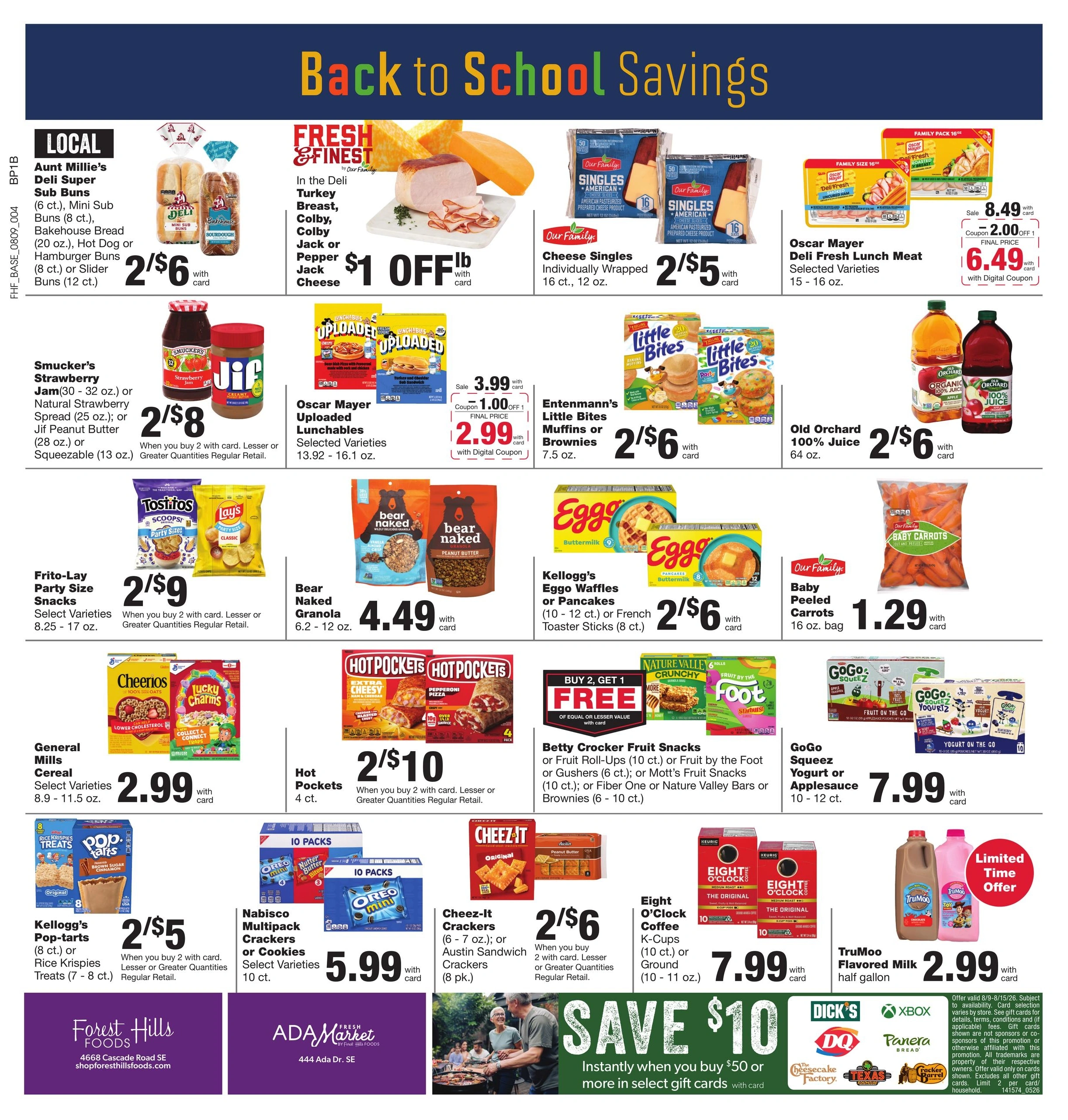 Forest Hills Foods flyer page 4