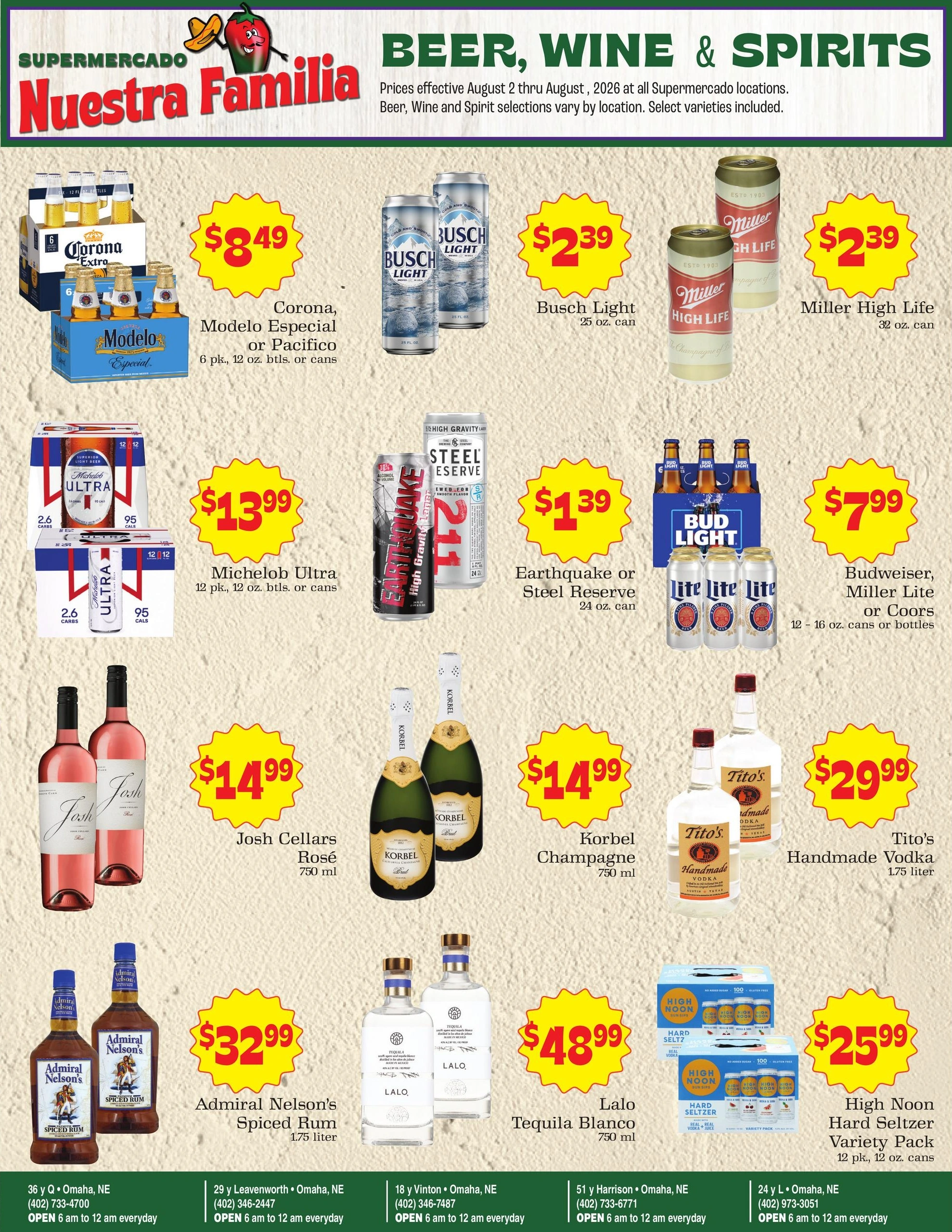 Supermercado Nuestra Familia flyer page 5