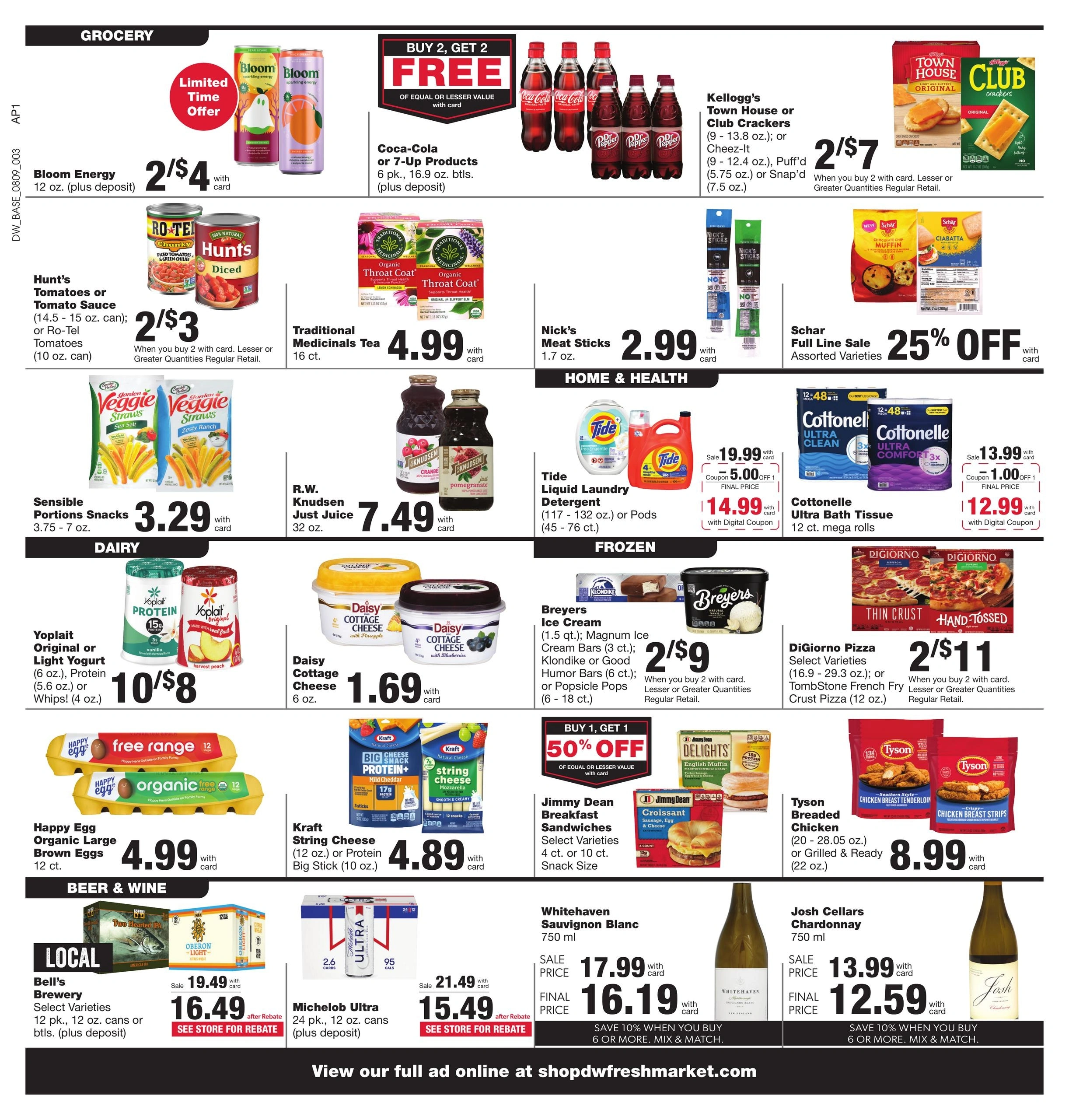 D&W Fresh Market flyer page 3