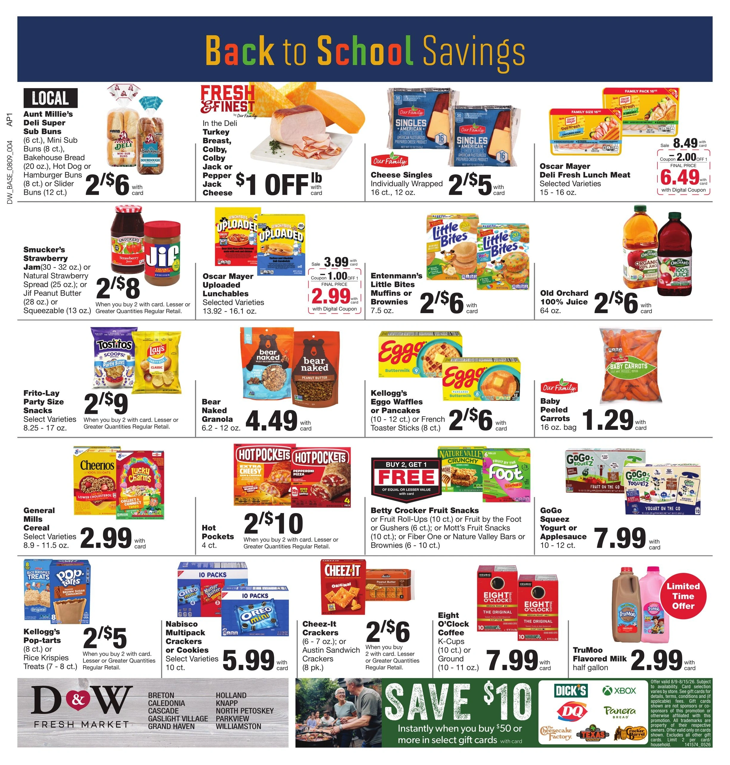 D&W Fresh Market flyer page 4